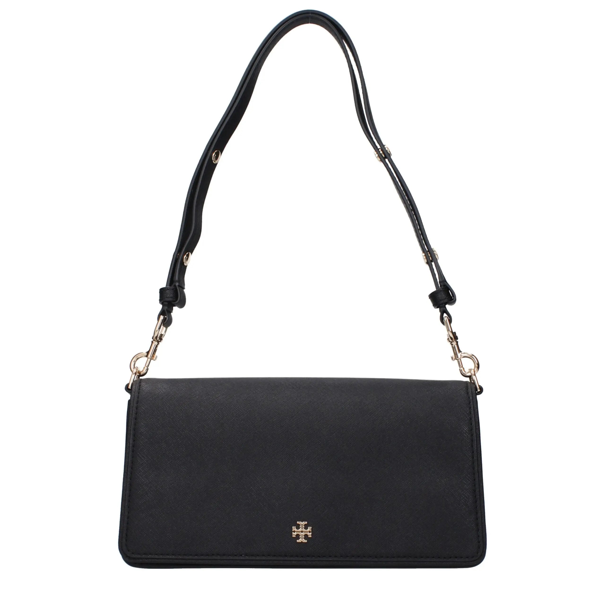 Tory Burch Black Leather Shoulder Bag Tory Burch