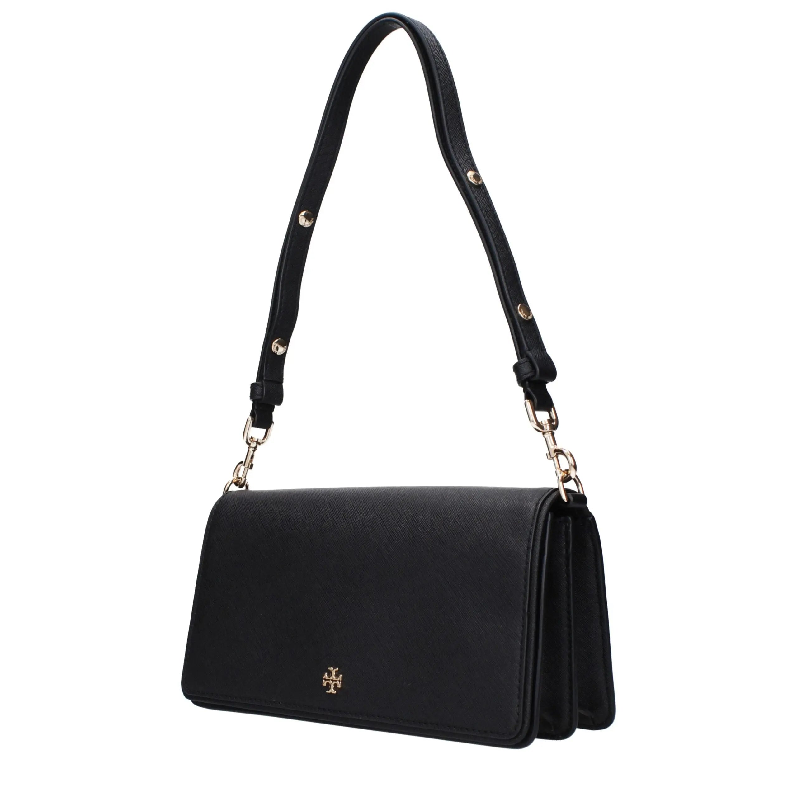 Tory Burch Black Leather Shoulder Bag Tory Burch