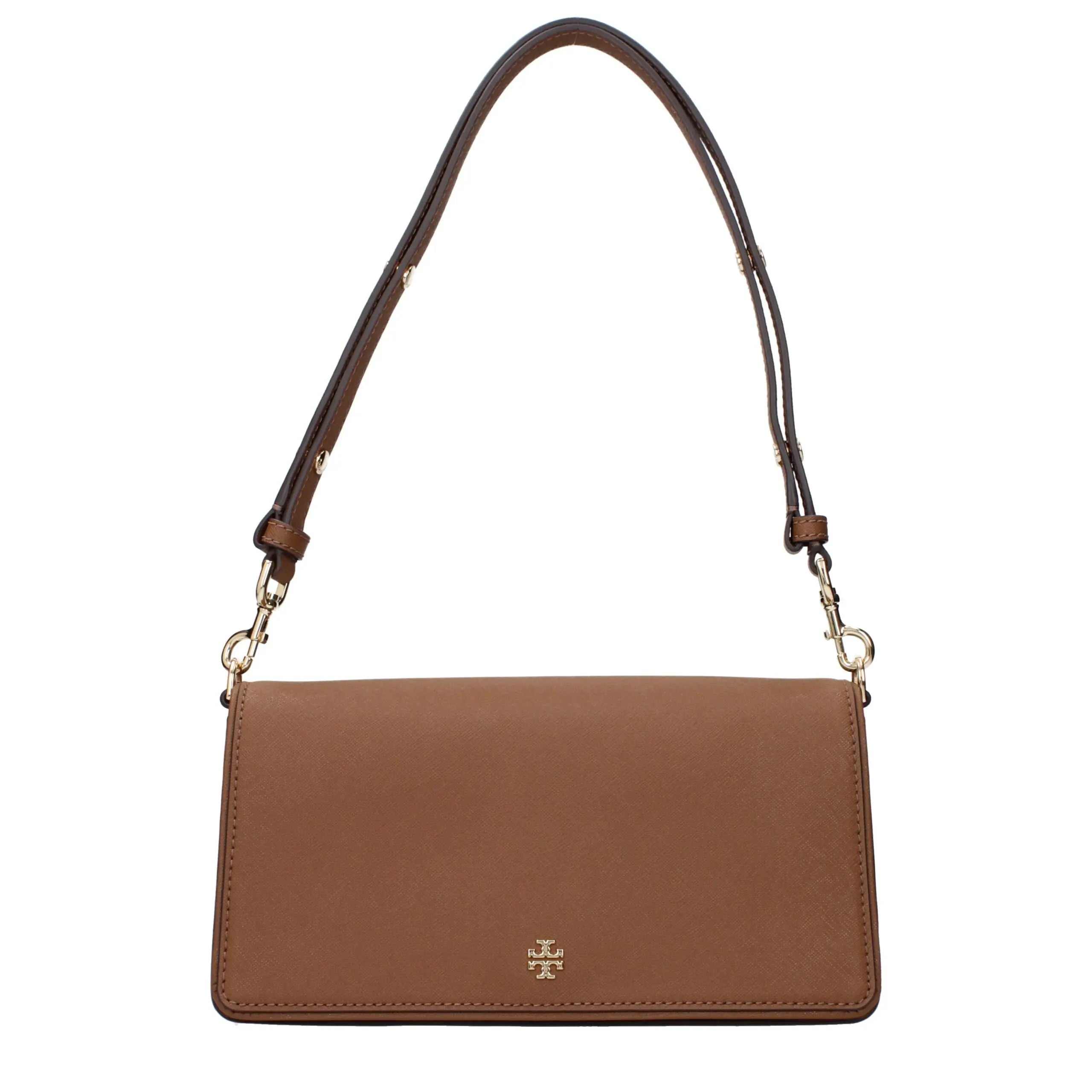 Tory Burch Brown Leather Shoulder Bag Tory Burch