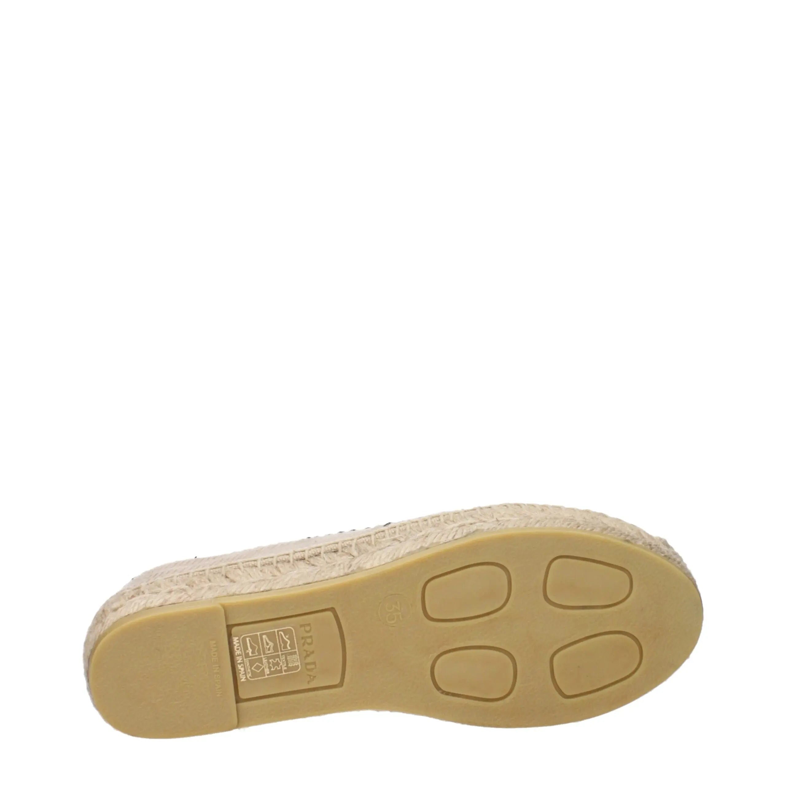 Prada Beige Fabric Espadrilles Prada