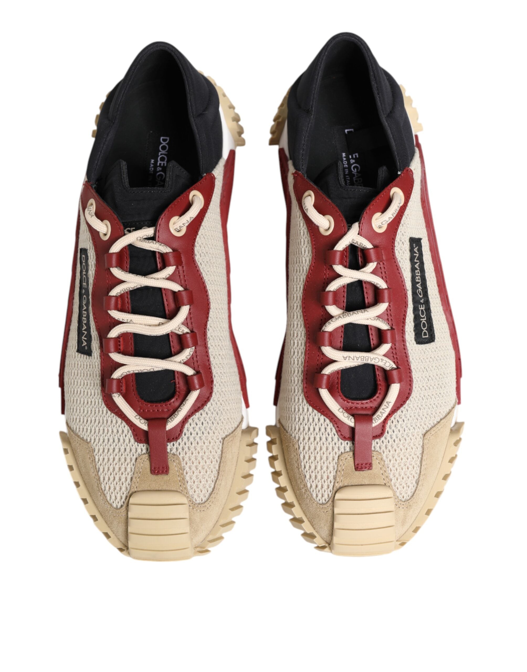 Dolce & Gabbana Multicolor Low Top NS1 Men Sneakers Shoes Dolce & Gabbana