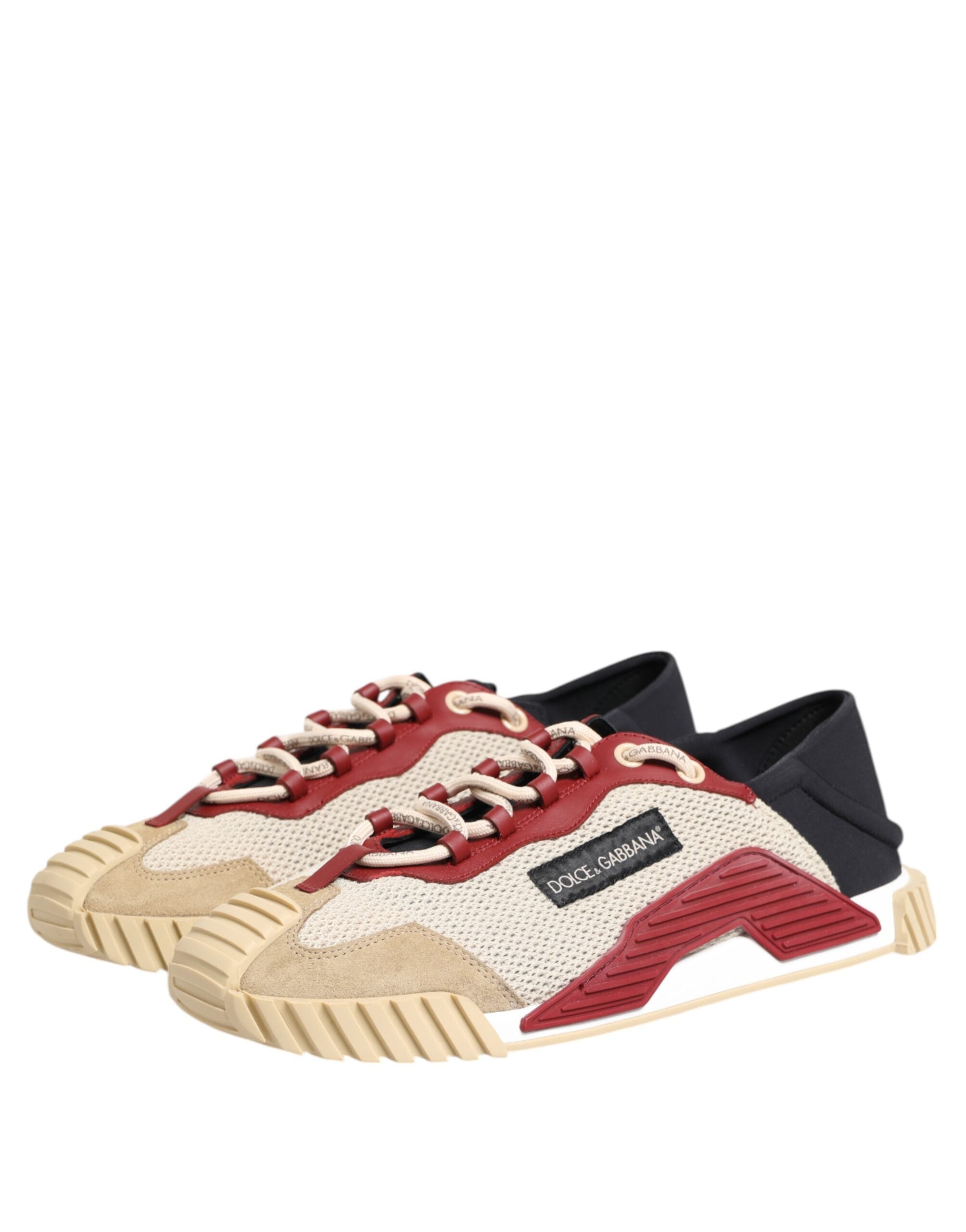 Dolce & Gabbana Multicolor Low Top NS1 Men Sneakers Shoes Dolce & Gabbana