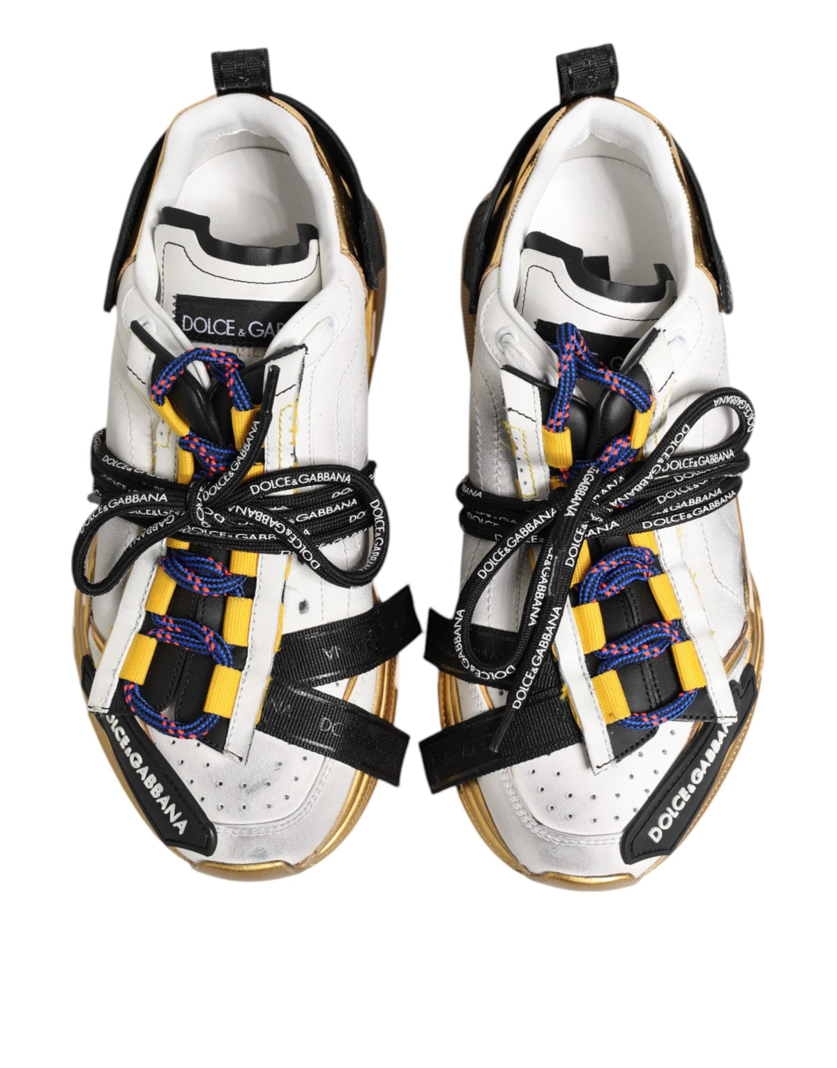 Dolce & Gabbana Multicolor Daymaster Low Top Sneakers Shoes