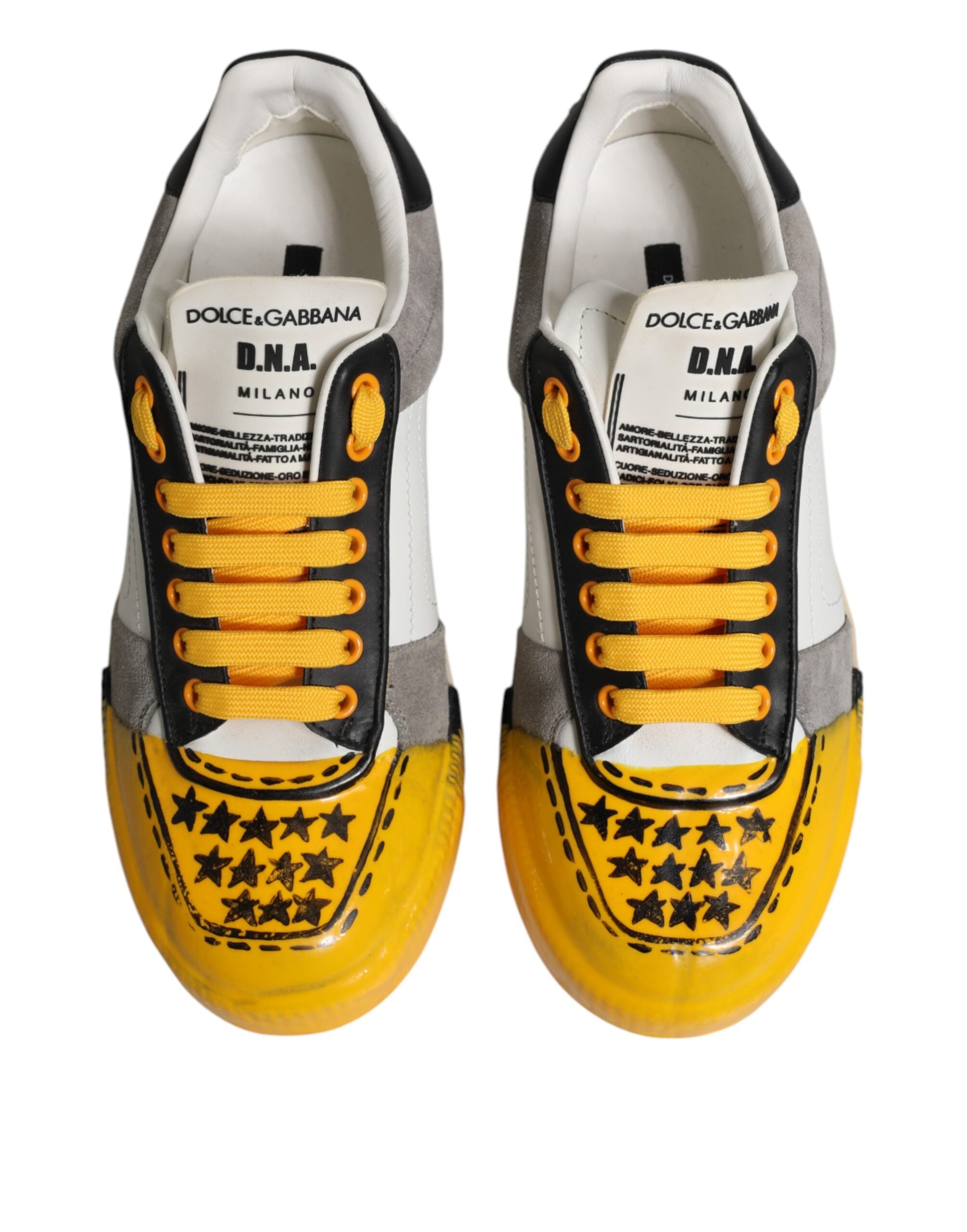 Dolce & Gabbana Multicolor MIAMI Low Top Sneakers Shoes Dolce & Gabbana