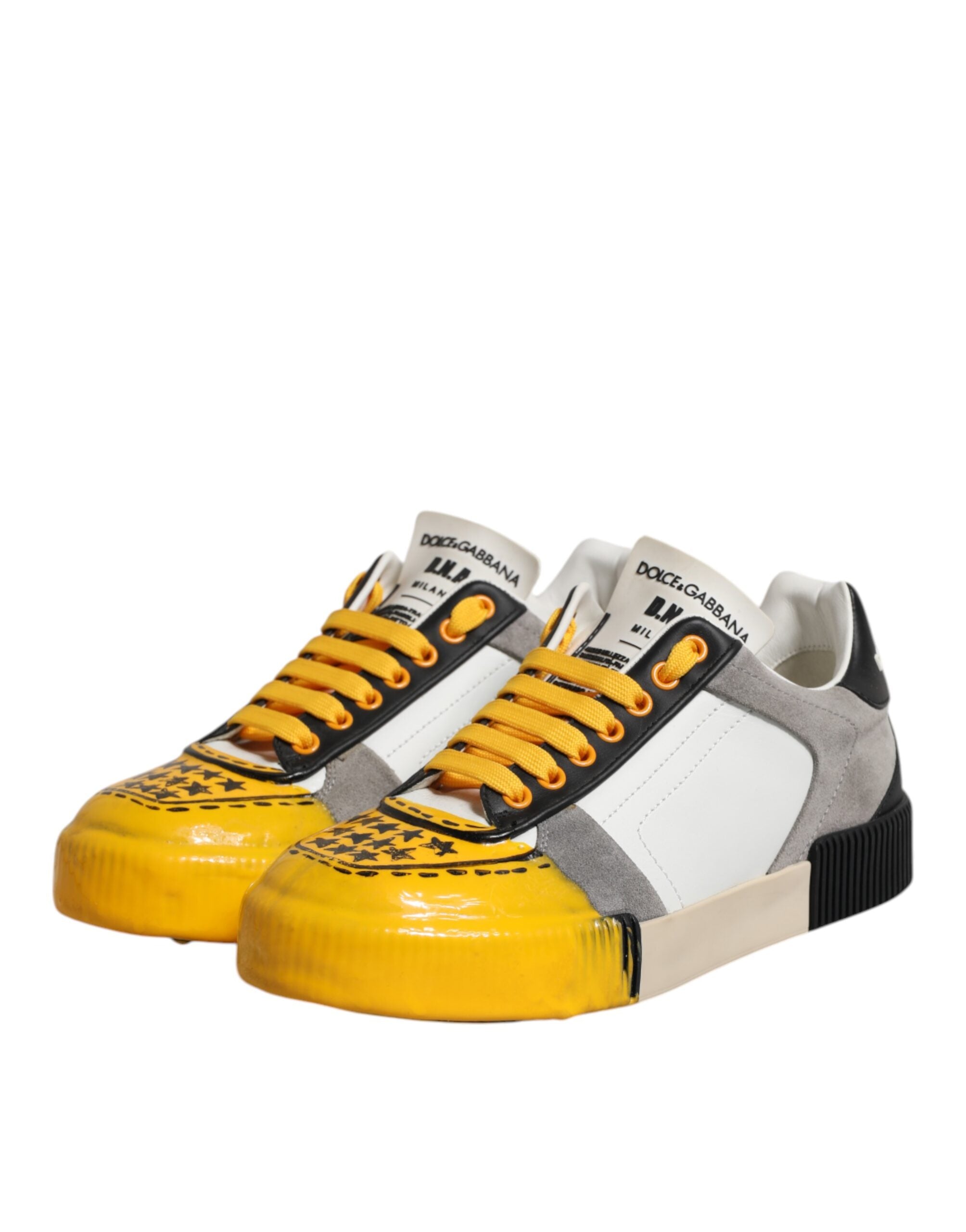 Dolce & Gabbana Multicolor MIAMI Low Top Sneakers Shoes Dolce & Gabbana