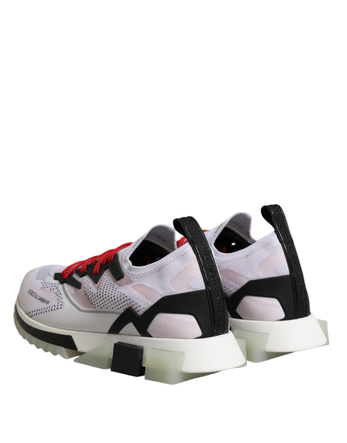 Dolce & Gabbana White SORRENTO Sport Stretch Sneakers Shoes
