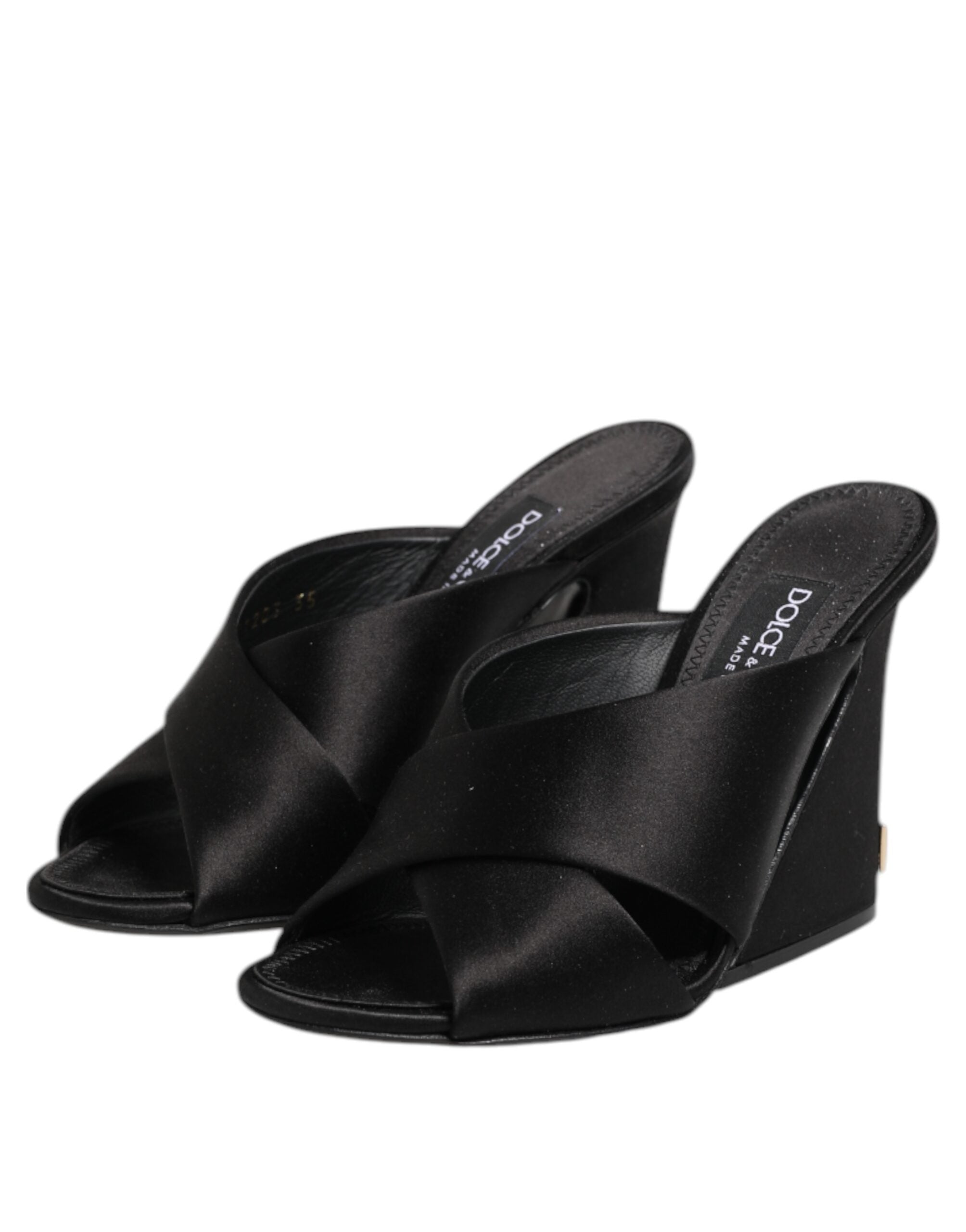 Dolce & Gabbana Black Keira Baroque High Heel Sandals Shoes Dolce & Gabbana