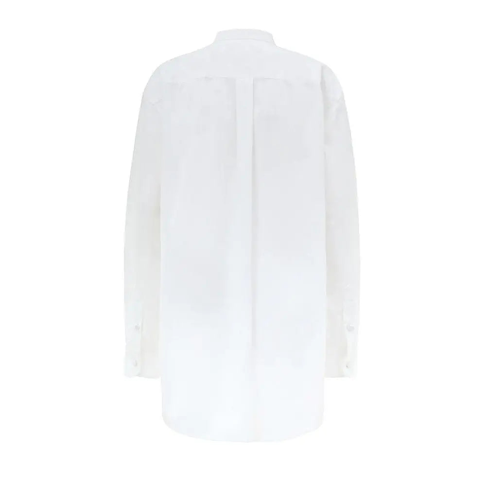 Gucci White Cotton Blouse Gucci