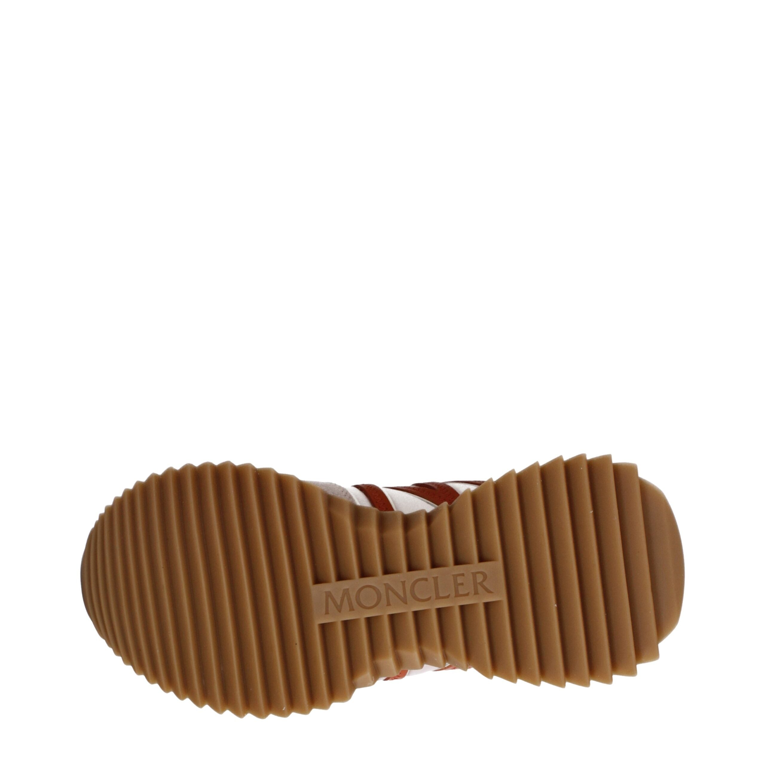 Moncler Pink Fabric Chunky Sneakers Moncler