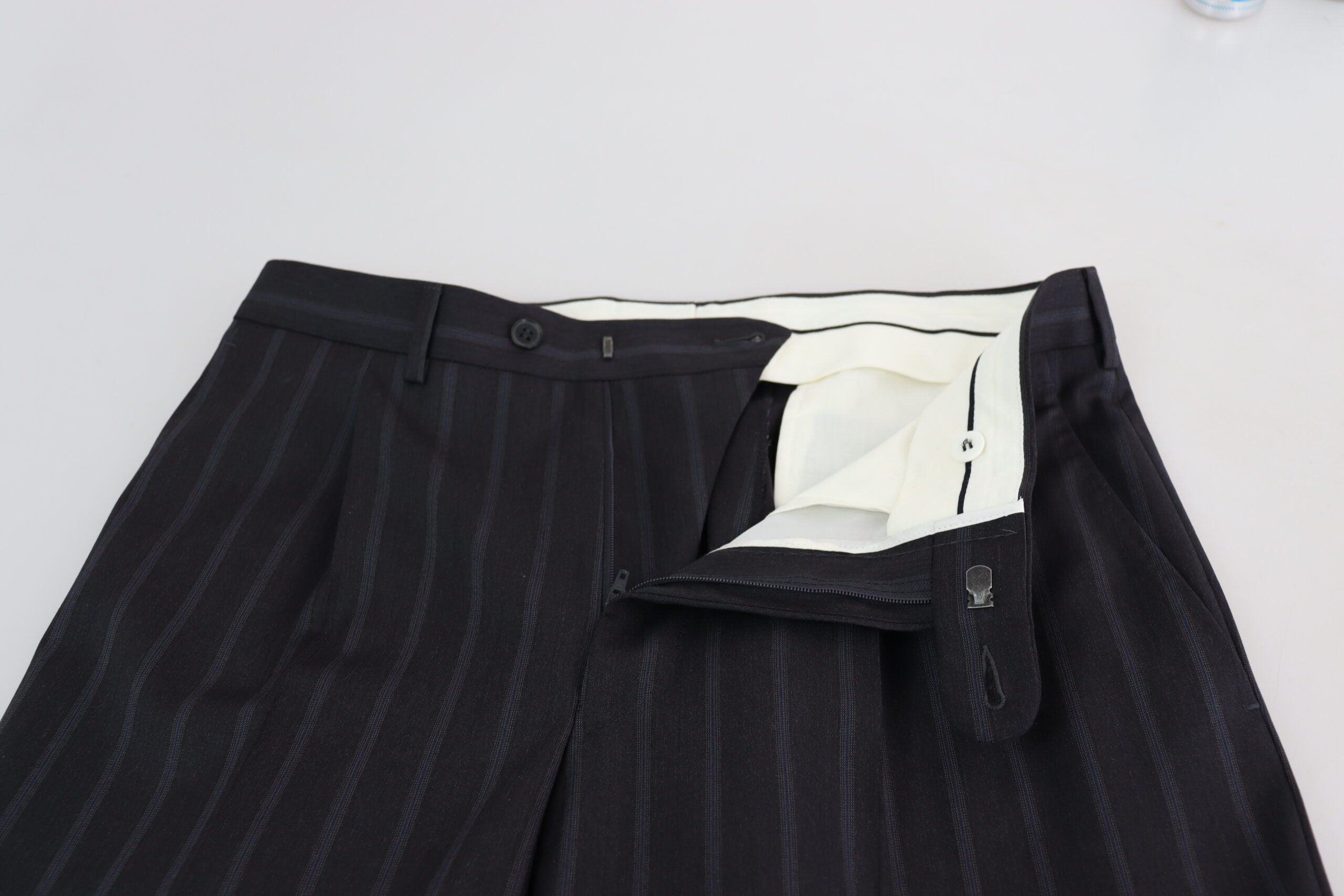 Dolce & Gabbana Gray Wool Blend Formal Trousers Pants Dolce & Gabbana