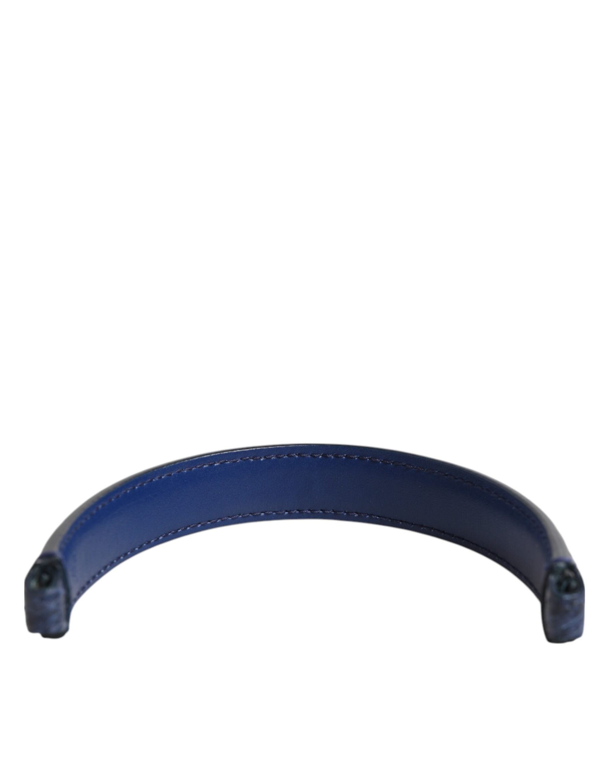 Dolce & Gabbana Blue Large Ayers Leather Bag Handle Women Shoulder Strap Dolce & Gabbana