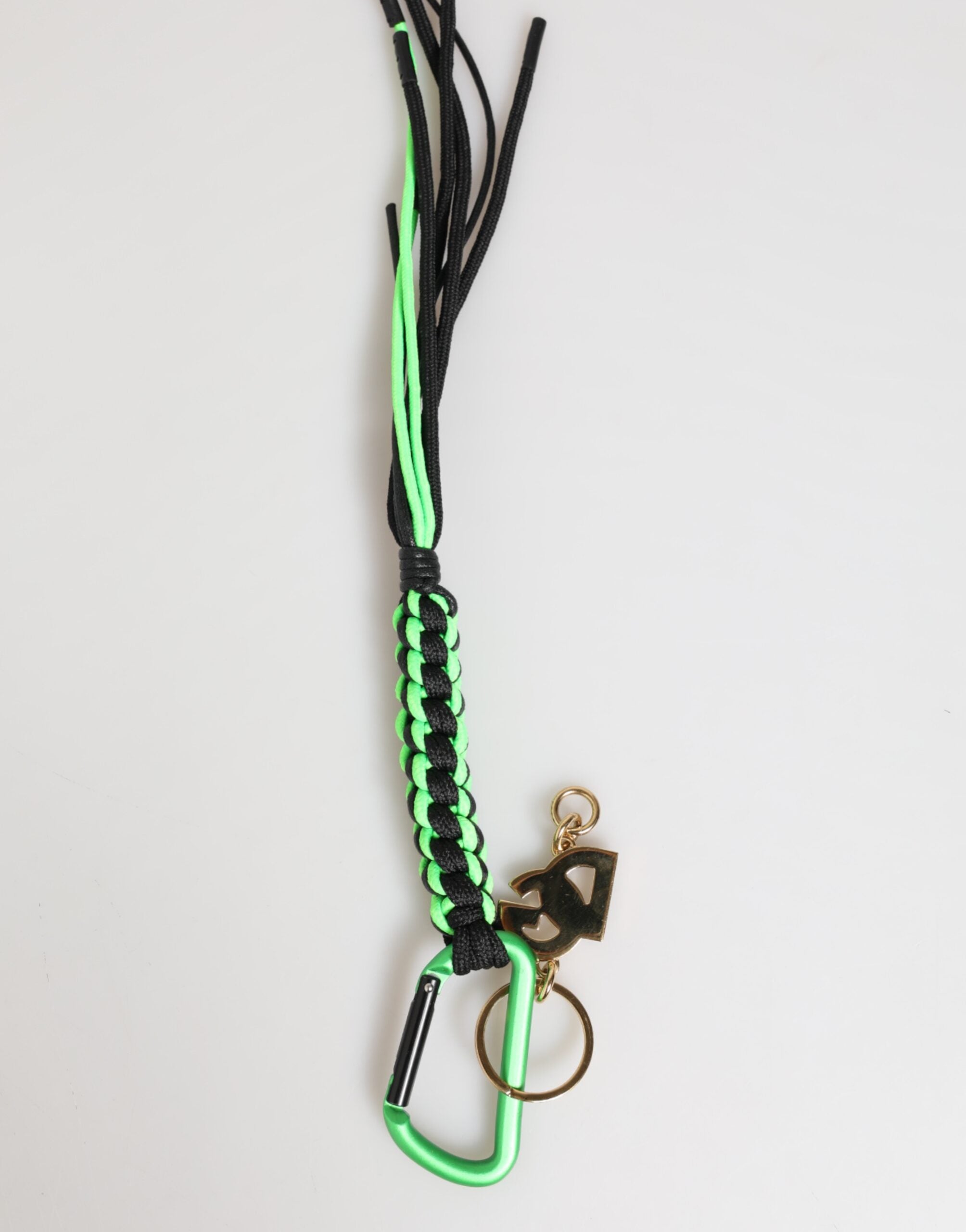 Dolce & Gabbana Multicolor Polyester Tape String DG Logo Keychain Keyring Dolce & Gabbana