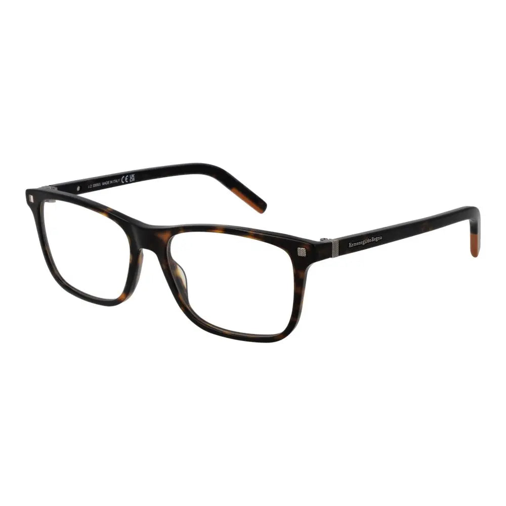 Ermenegildo Zegna Brown Acetate Glasses (Frames) Ermenegildo Zegna