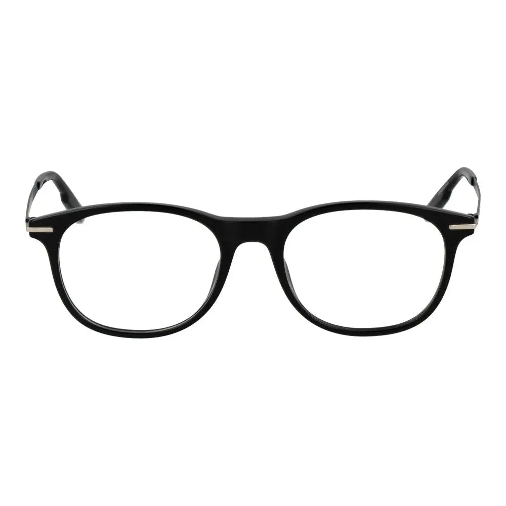 Ermenegildo Zegna Black Plastic Glasses (Frames) Ermenegildo Zegna