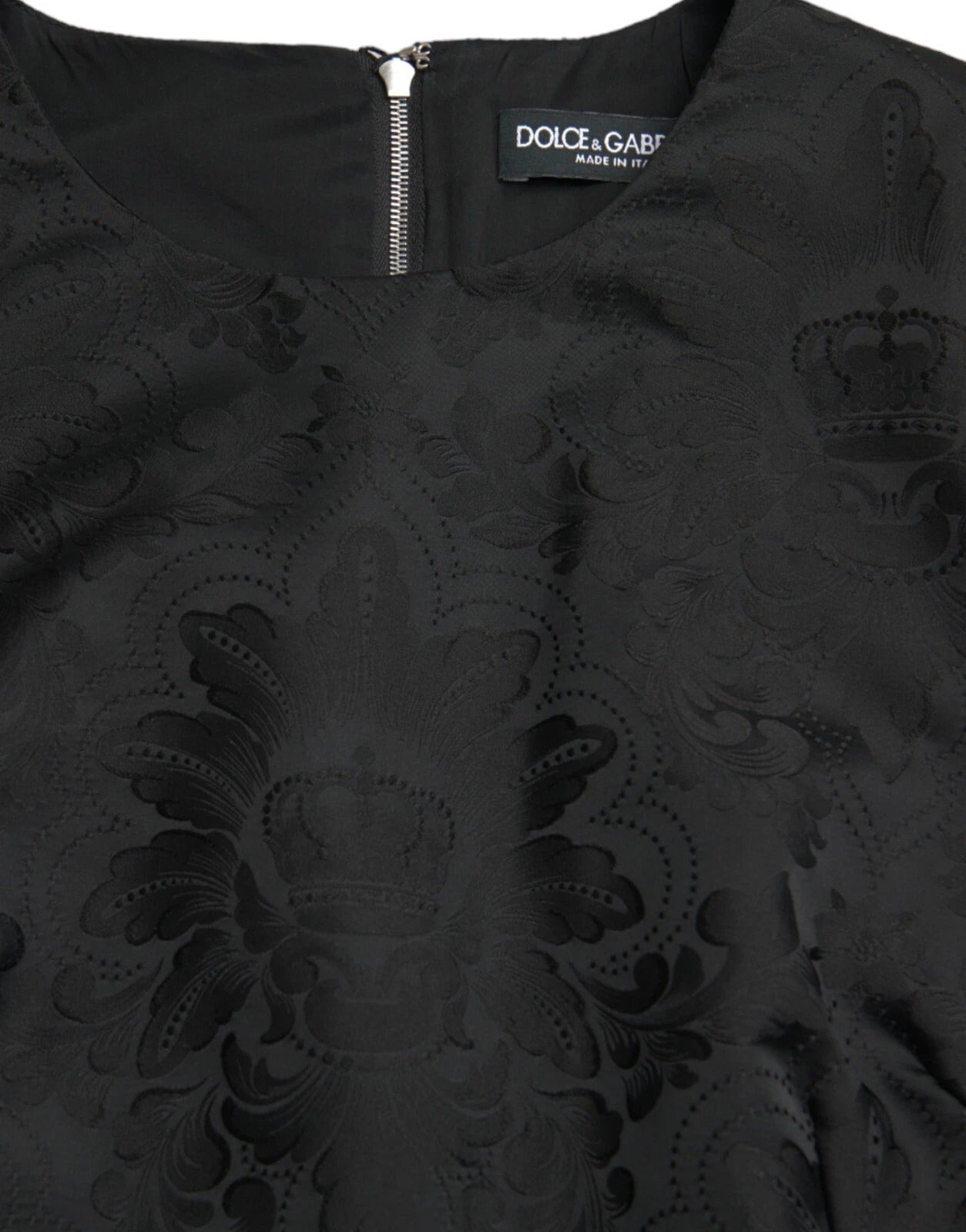 Dolce & Gabbana Black Sleeveless Bodycon A-line Mini Dress Dolce & Gabbana