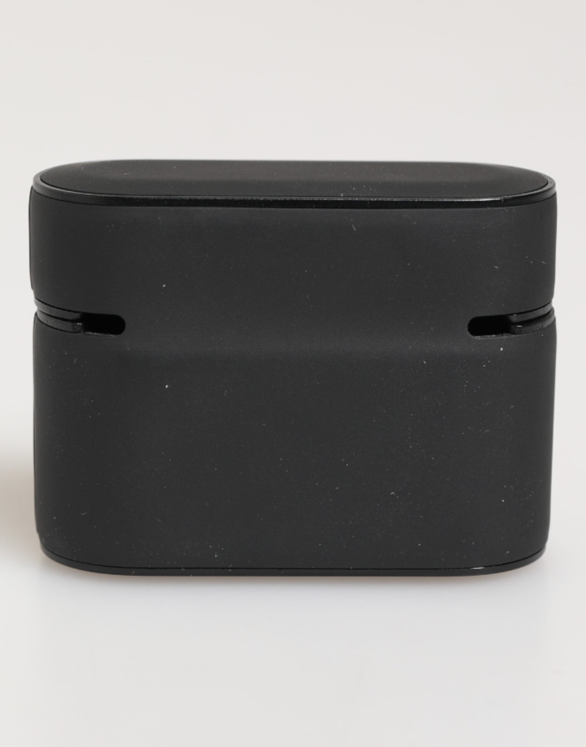 Dolce & Gabbana Black Yellow Rubber Logo Embossed Accessory Airpods Case Dolce & Gabbana