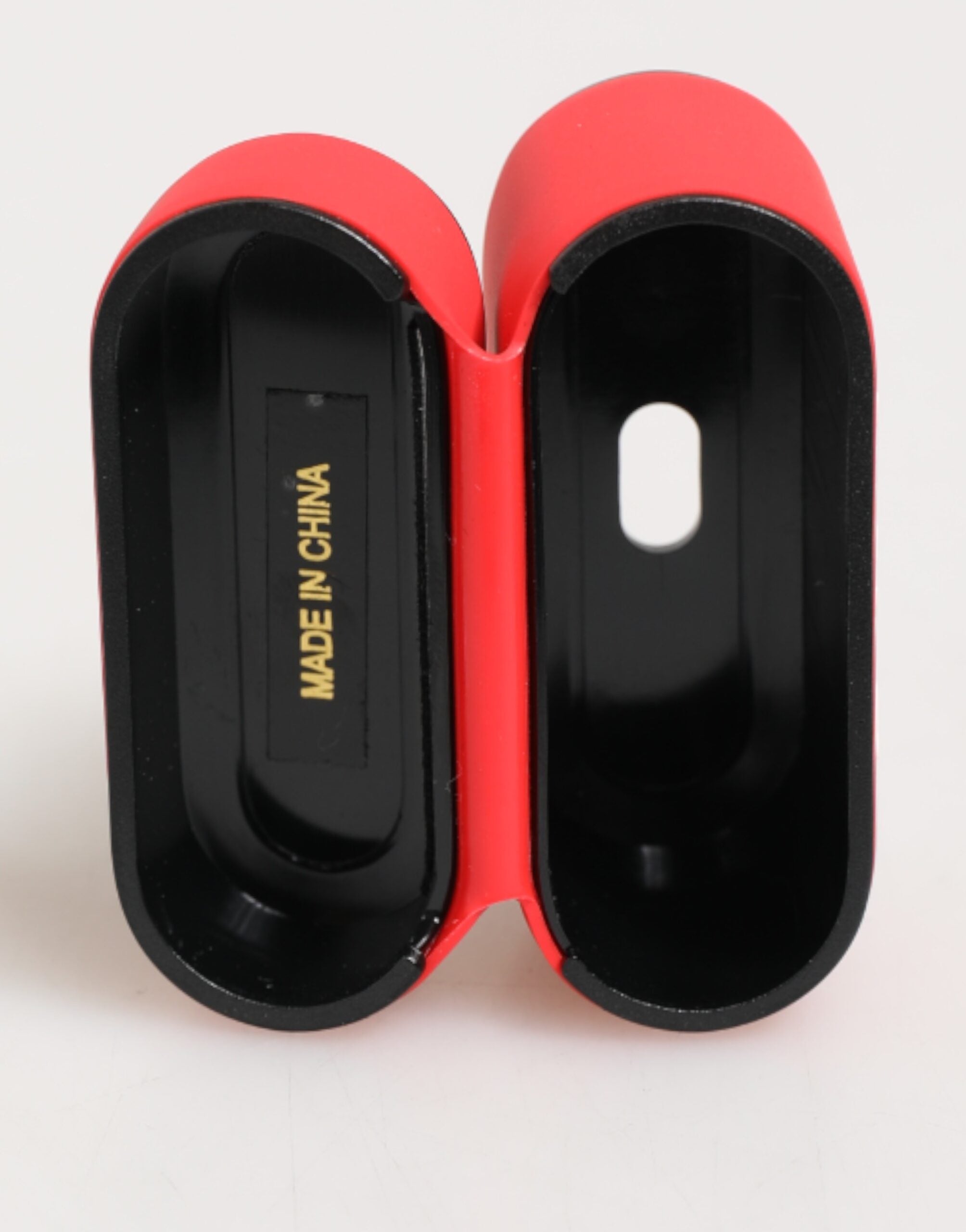 Dolce & Gabbana Red PVC DG Logo Embossed Men Flip Holder  Airpods Case Dolce & Gabbana