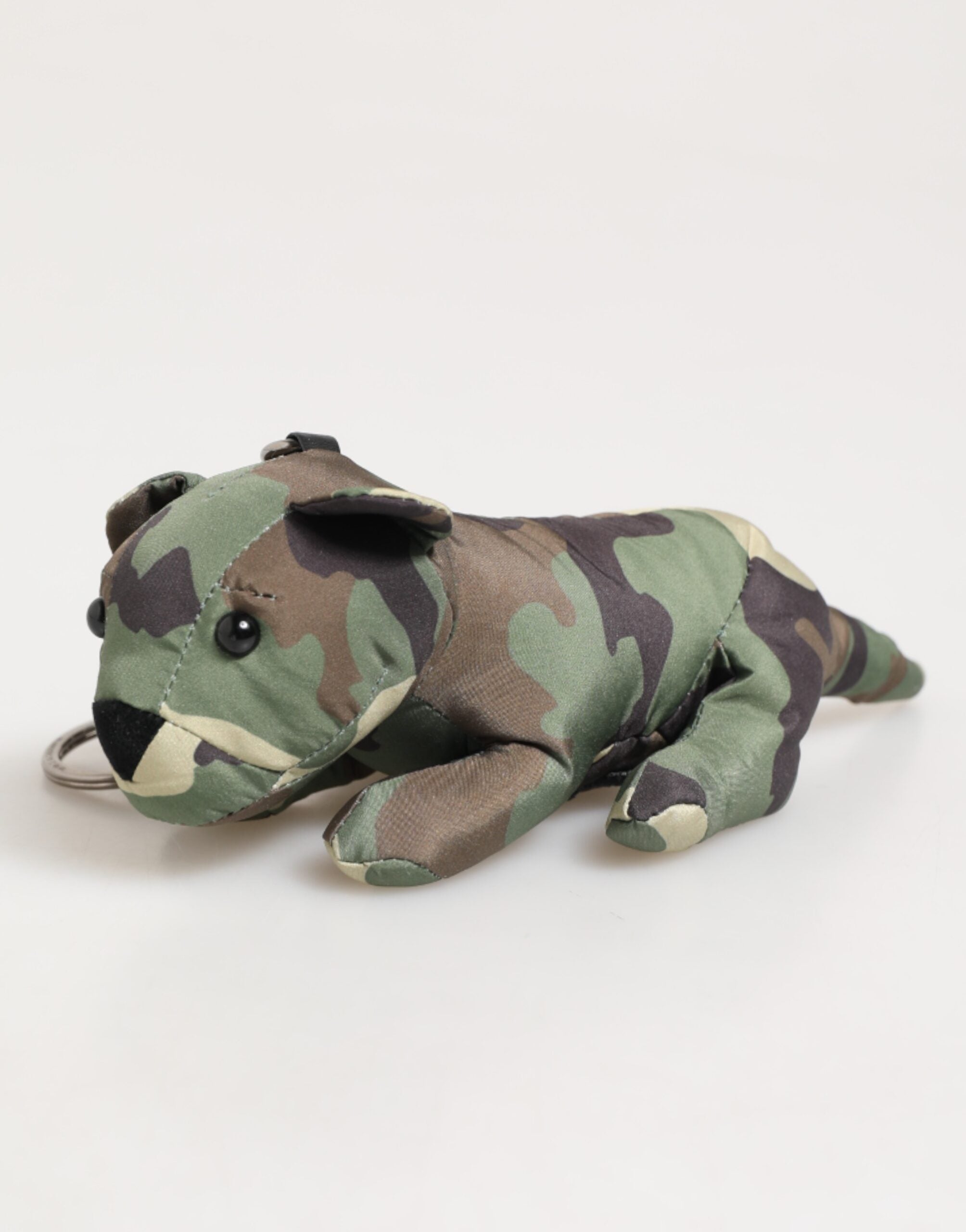 Dolce & Gabbana Camouflage Multicolor Animal Silhouette Keychain Keyring Dolce & Gabbana