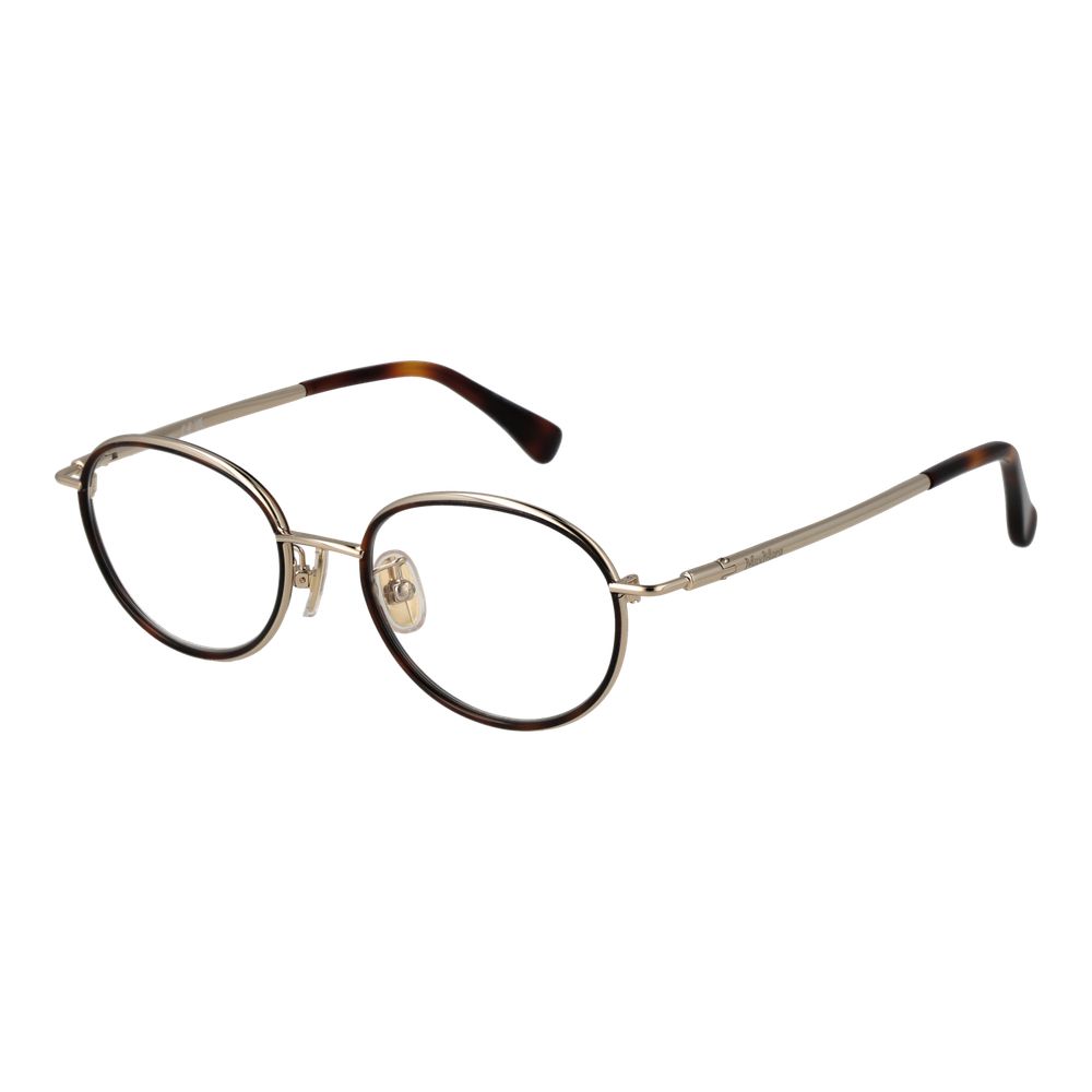 Max Mara Brown Metal Glasses (Frames) Max Mara