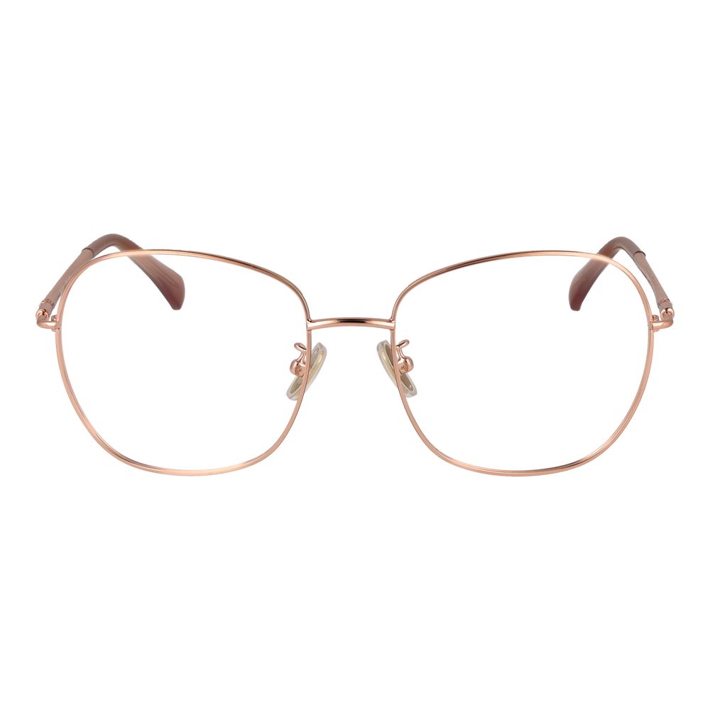 Max Mara Rose Gold Metal Glasses (Frames) Max Mara