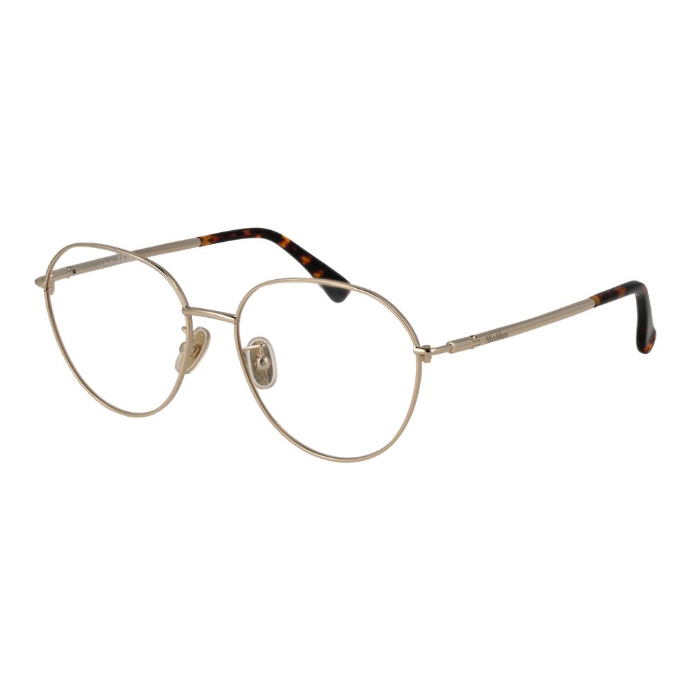 Max Mara Gold Metal Glasses (Frames) Max Mara