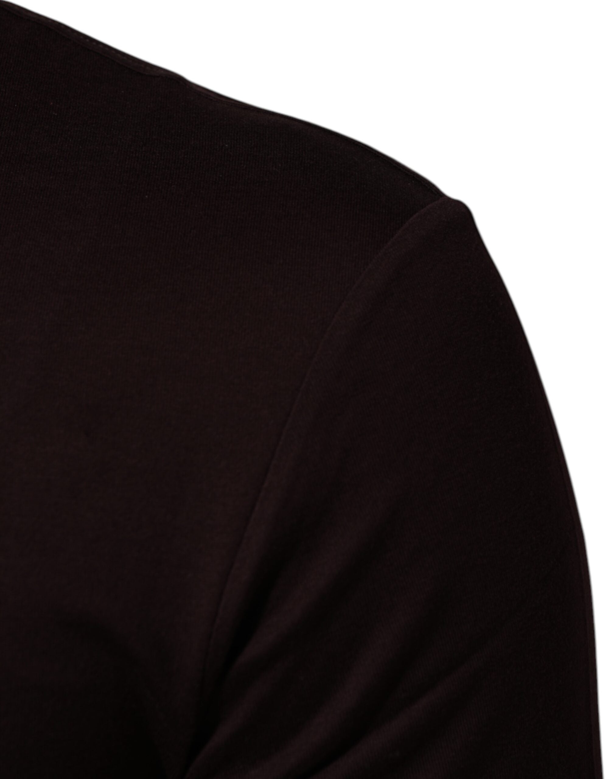 Dolce & Gabbana Brown Logo Plaque Cotton Crew Neck T-shirt Dolce & Gabbana
