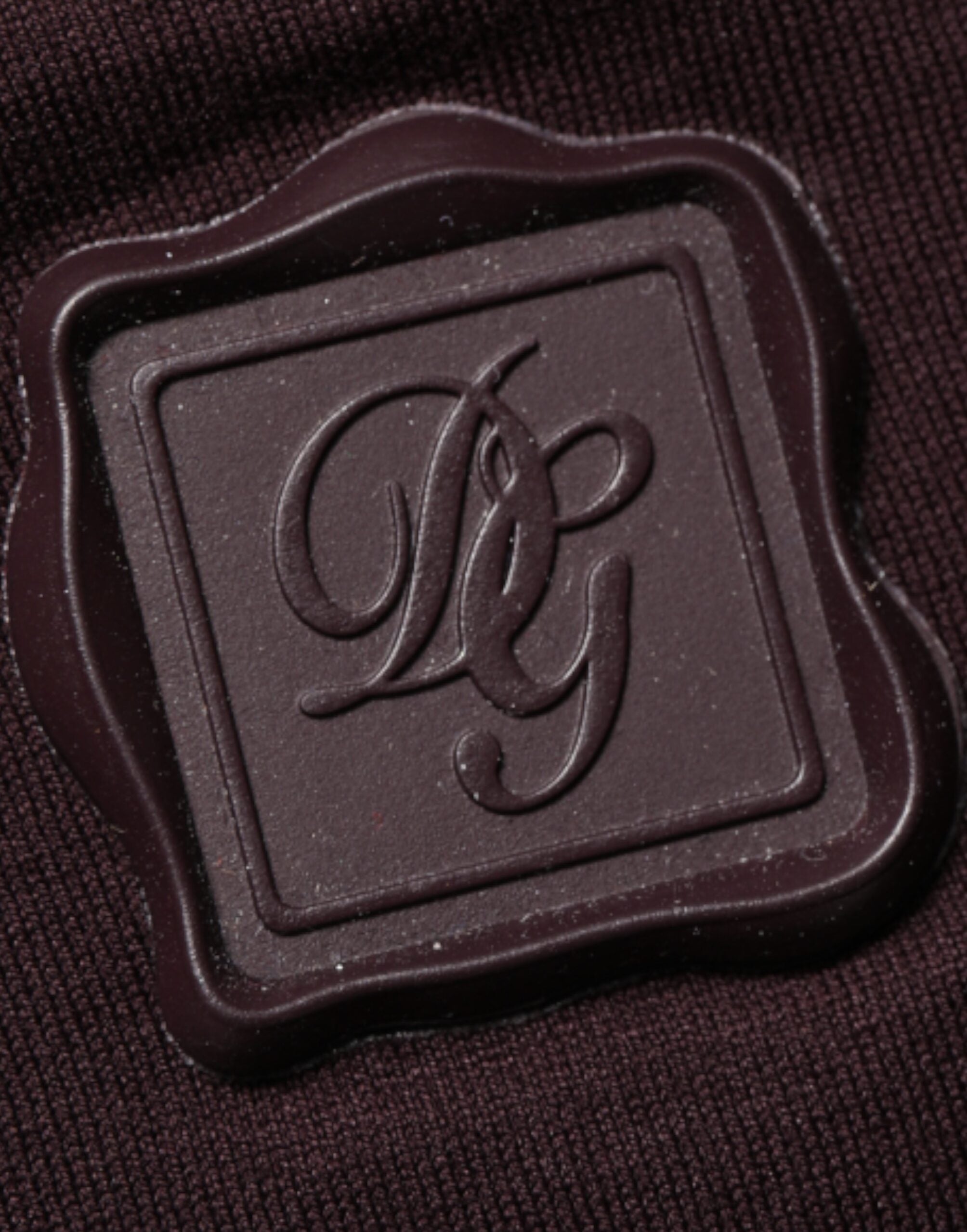 Dolce & Gabbana Brown Logo Plaque Cotton Crew Neck T-shirt Dolce & Gabbana