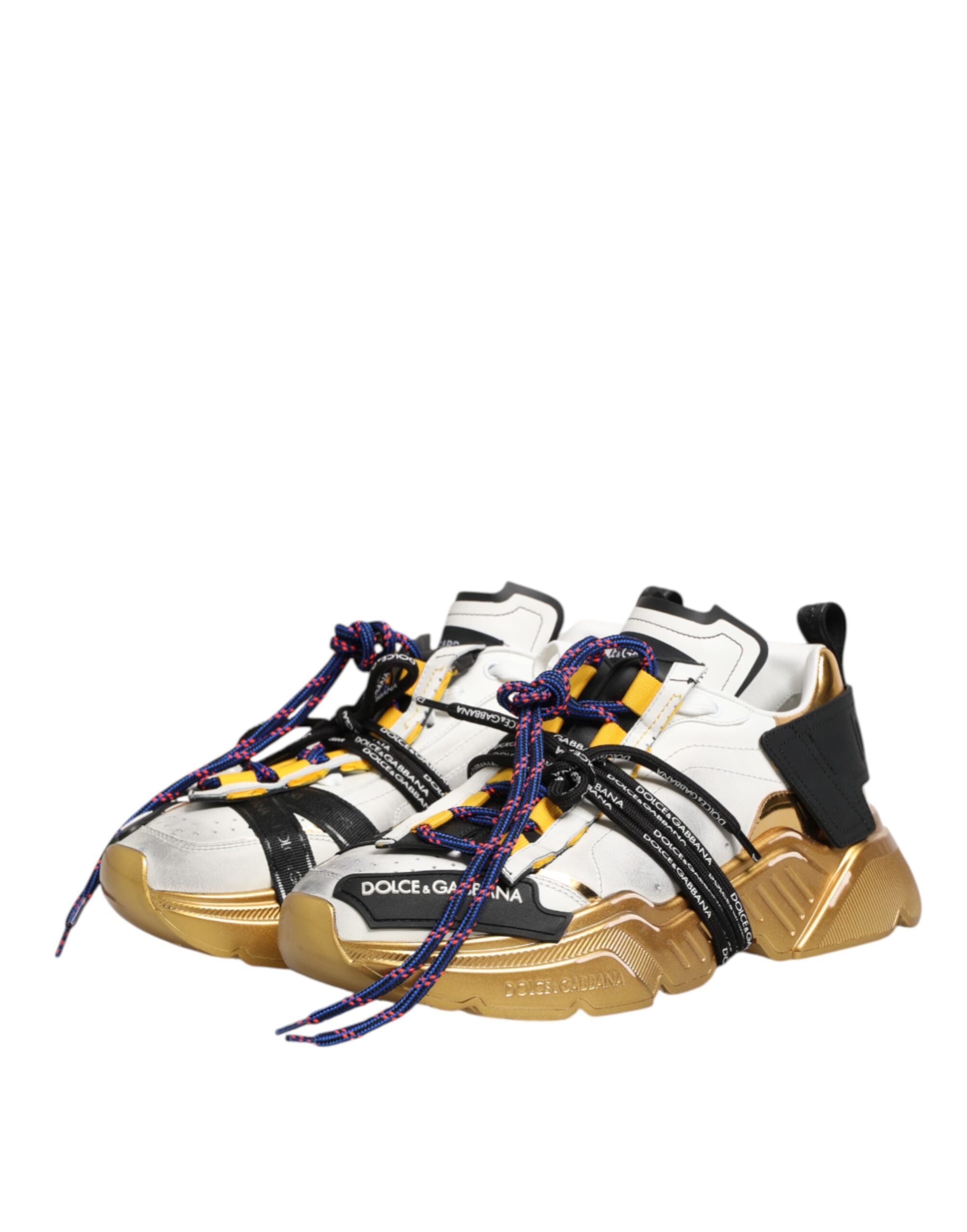 Dolce & Gabbana Multicolor Daymaster Low Top Sneakers Shoes Dolce & Gabbana