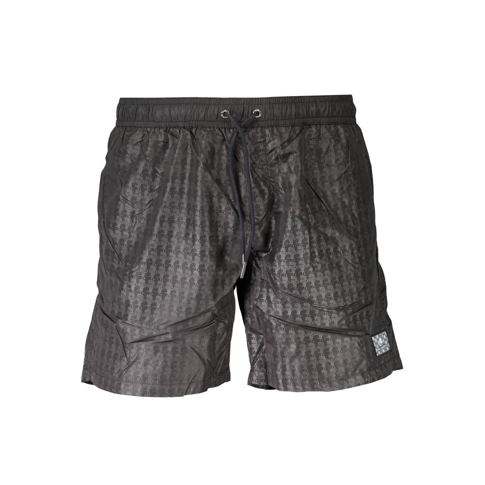 Karl Lagerfeld Nero Polyester Mens Swim Boxer Karl Lagerfeld