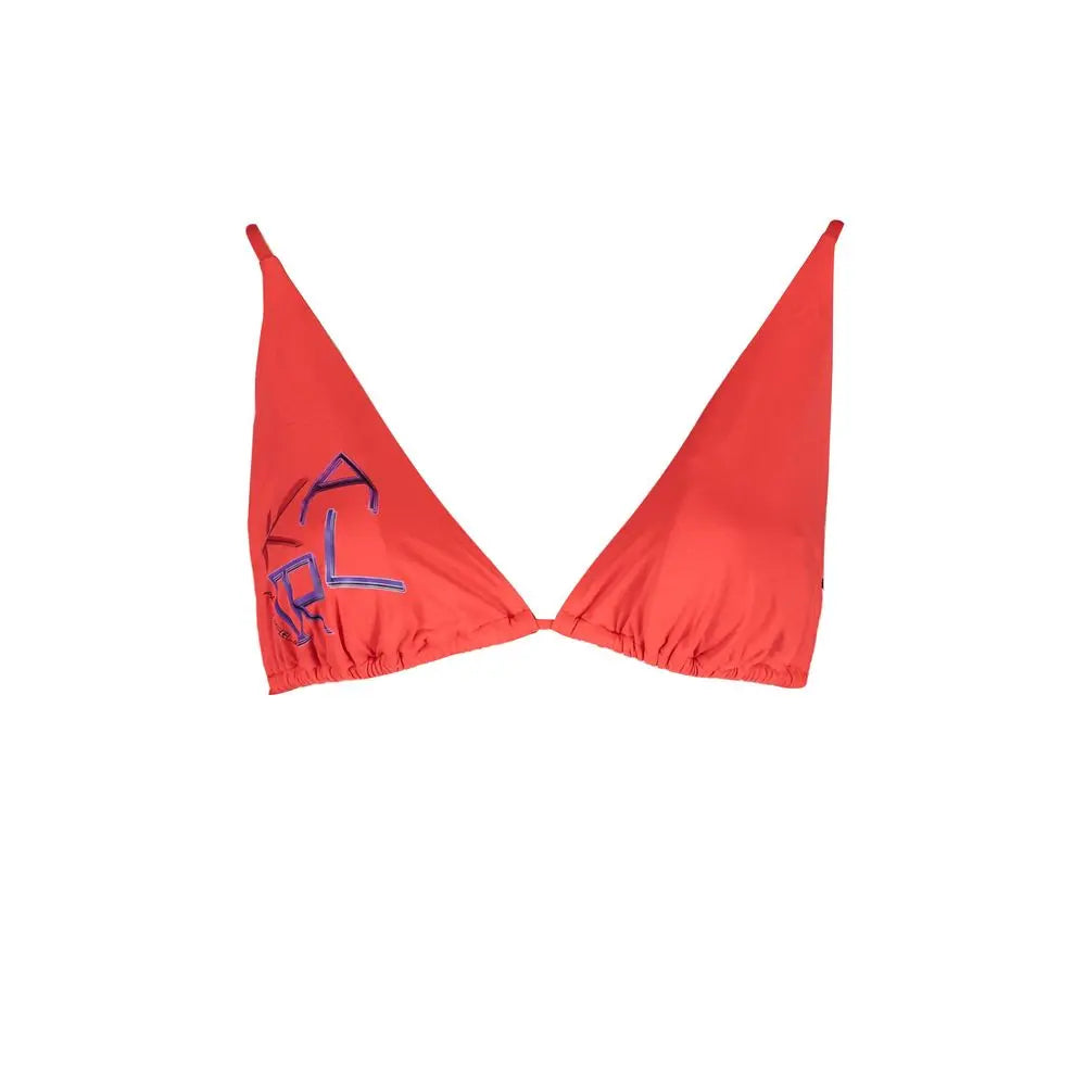 Karl Lagerfeld Rosso Poliammide Women Swimsuit Karl Lagerfeld