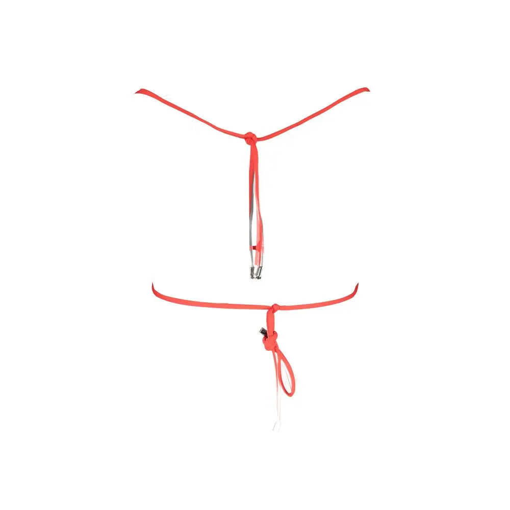 Karl Lagerfeld Rosso Poliammide Women Swimsuit Karl Lagerfeld