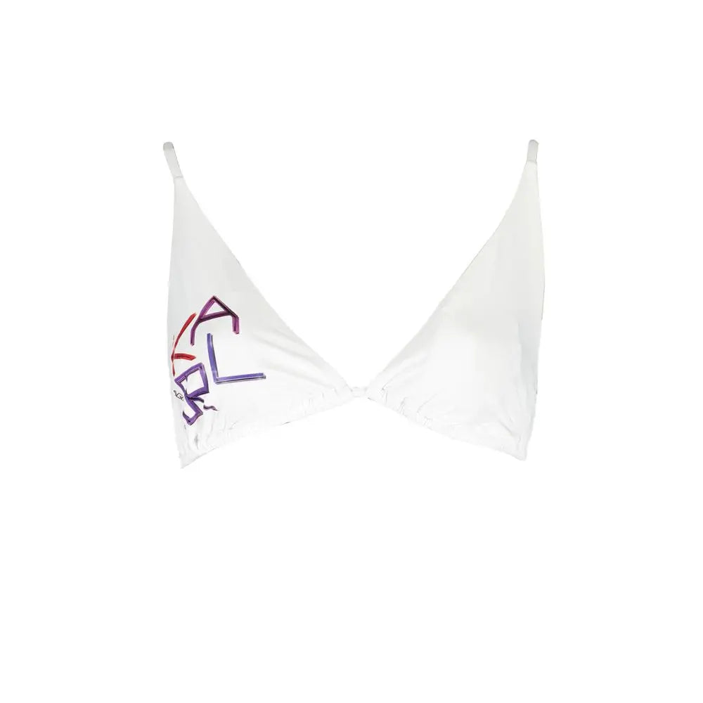 Karl Lagerfeld White Polyamide Women Swimsuit Karl Lagerfeld