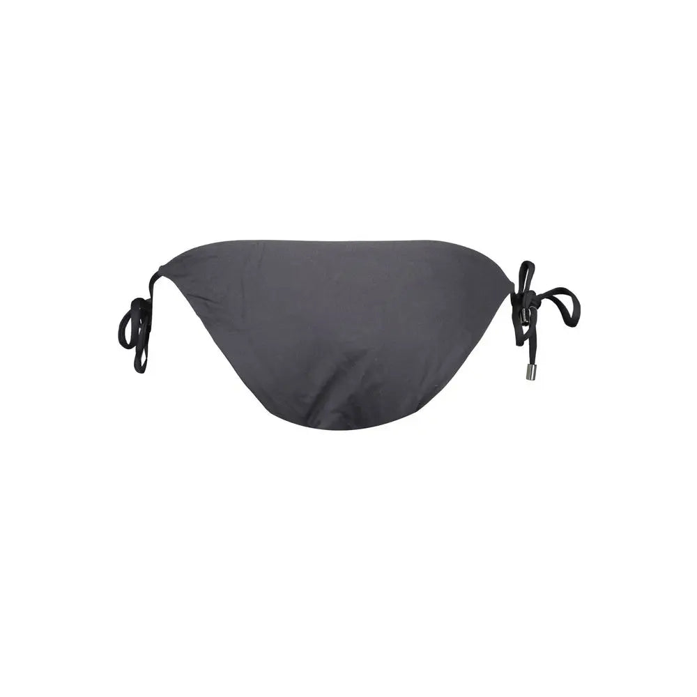 Karl Lagerfeld Black Polyamide Women Swim Briefs Karl Lagerfeld