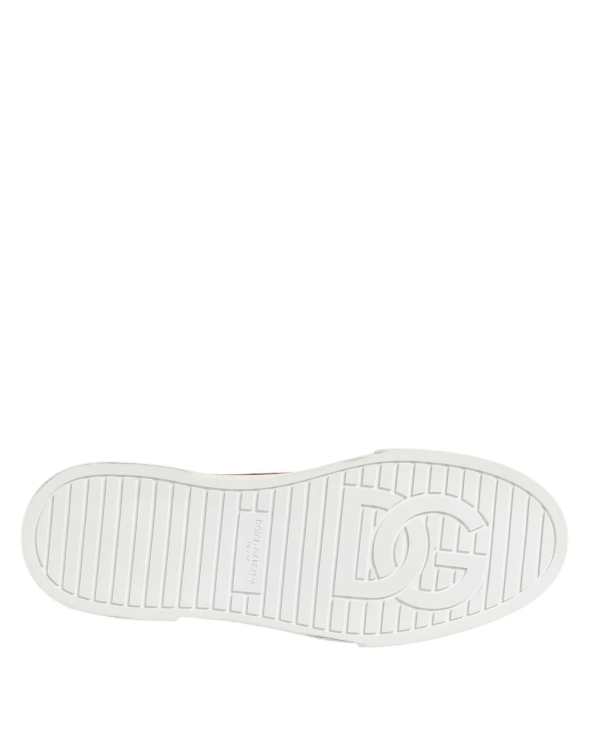 Dolce & Gabbana Multicolor Cotton High Top Men Sneakers Shoes Dolce & Gabbana