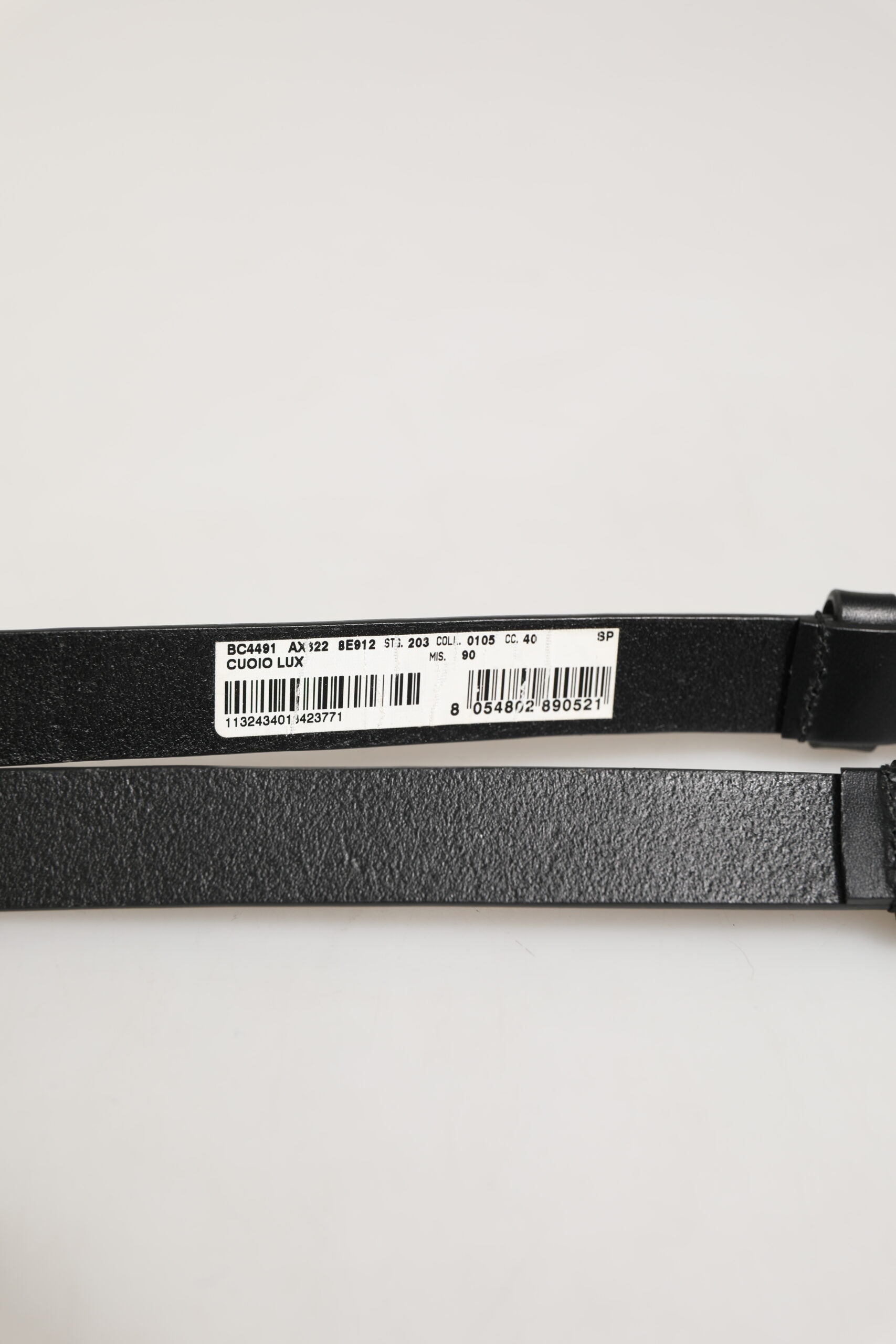 Dolce & Gabbana Black Double Strap Leather Silver Buckle Belt Dolce & Gabbana