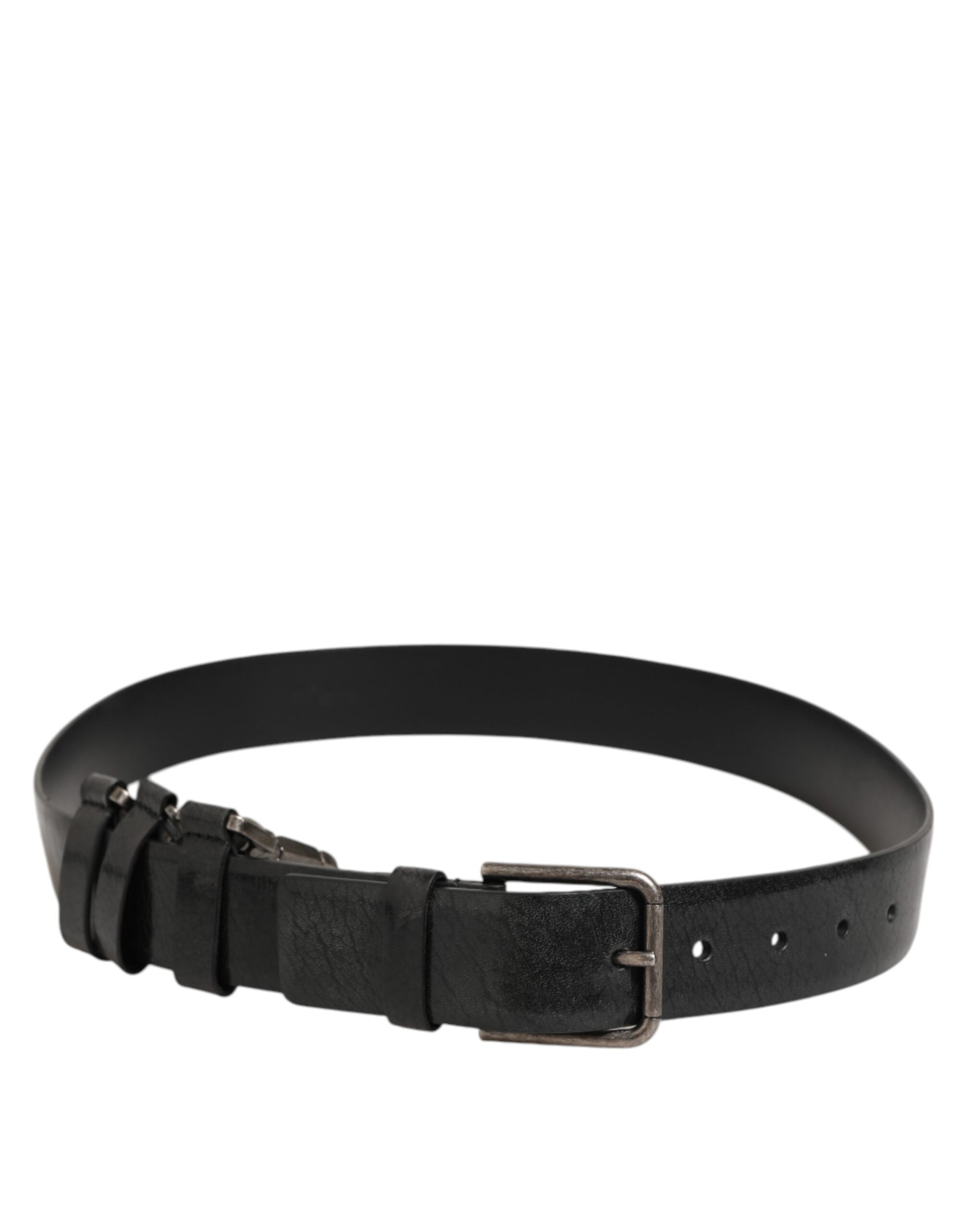 Dolce & Gabbana Black Key Ring Clip Attachments Buckle Belt Dolce & Gabbana