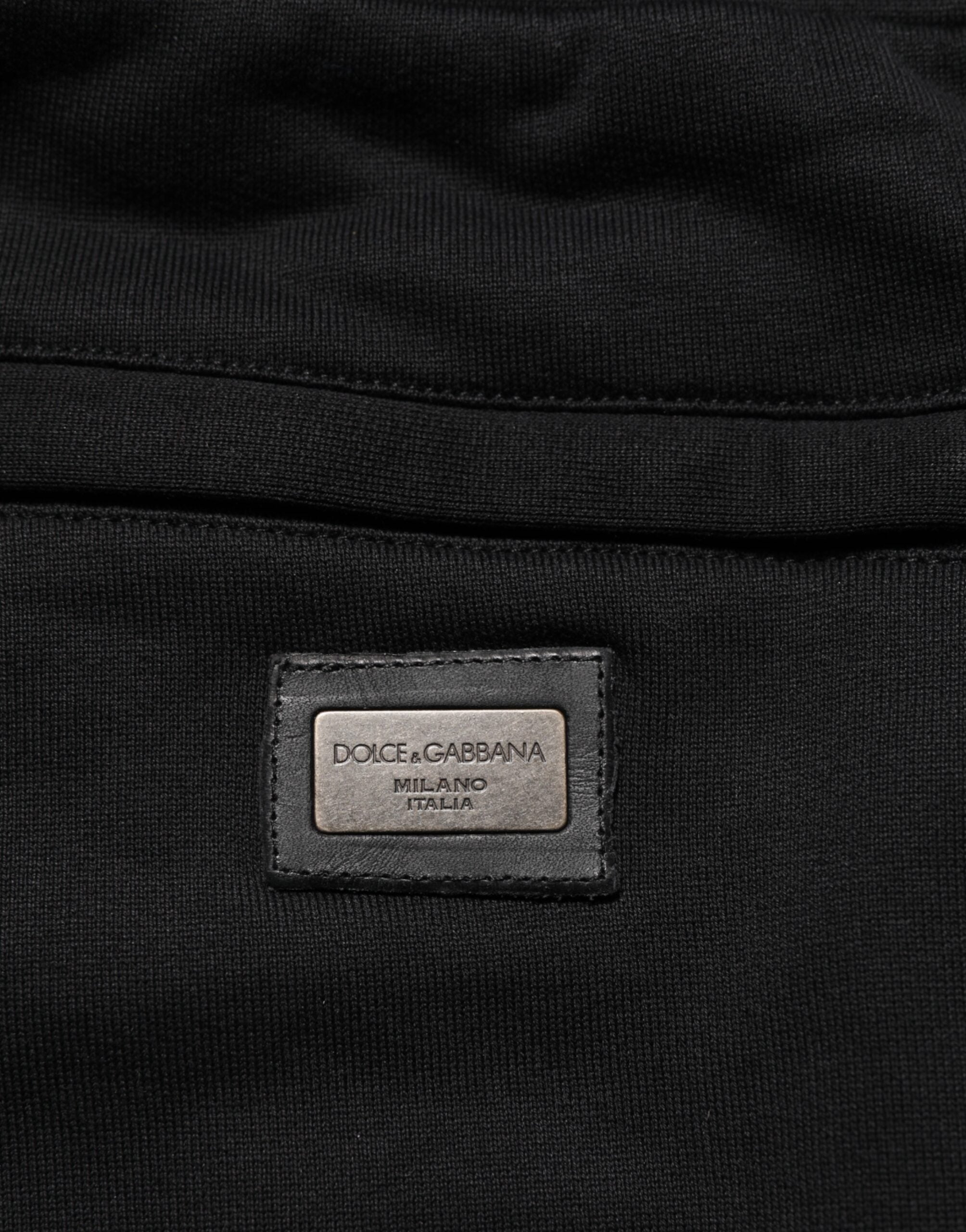 Dolce & Gabbana Black Cotton Jogger Sweatpants Trouser Pants Dolce & Gabbana