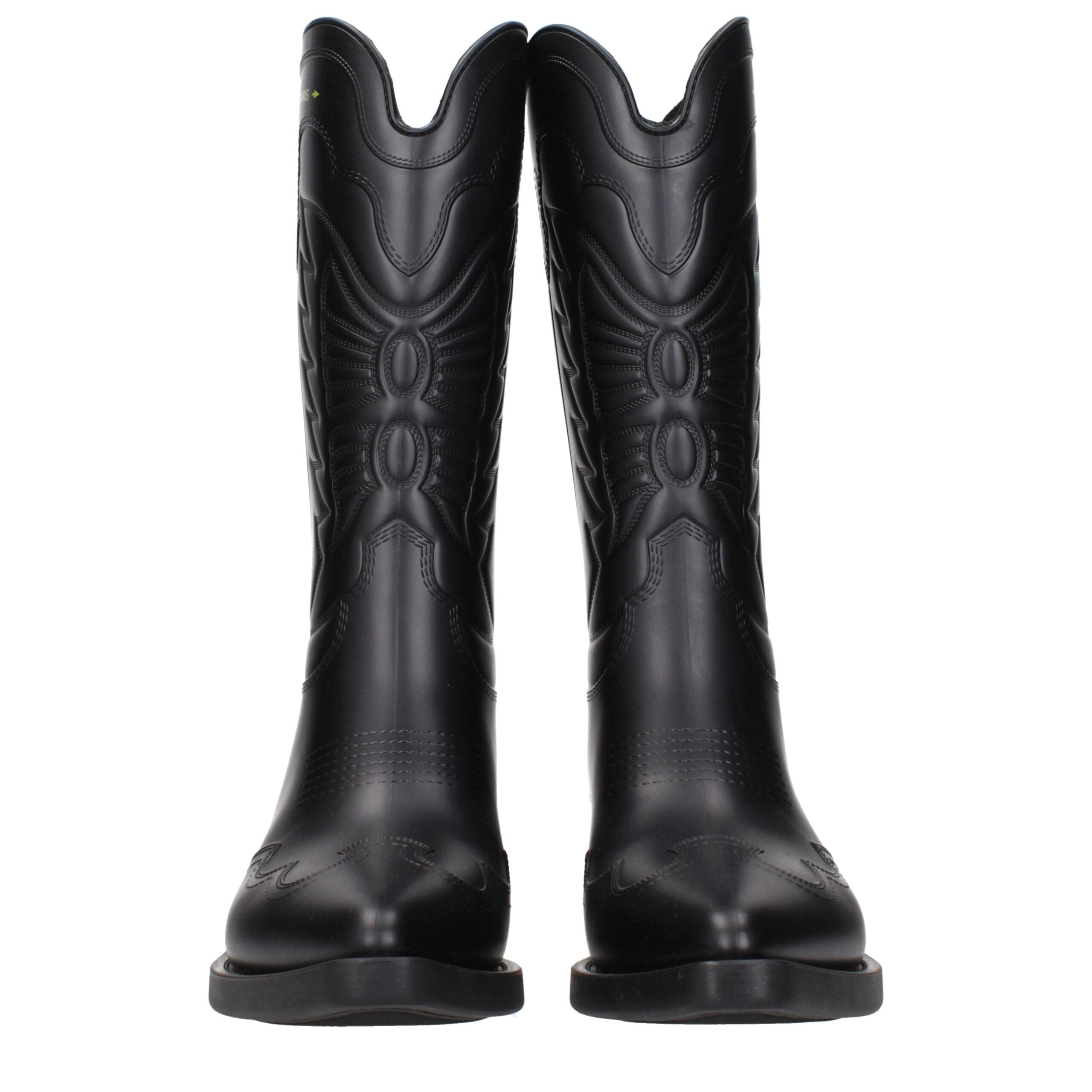 Christian Dior Black Cotton Boots Christian Dior