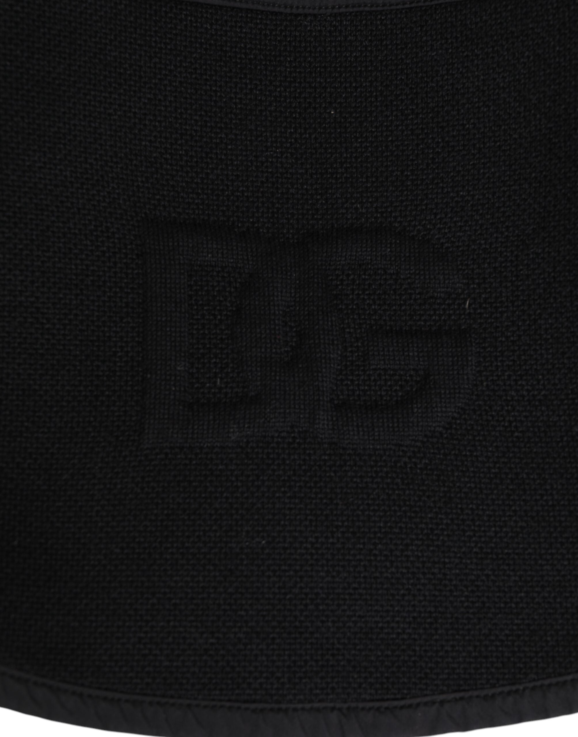 Dolce & Gabbana Black Lace Stole Knitted DG Logo Men One Size Scarf Dolce & Gabbana