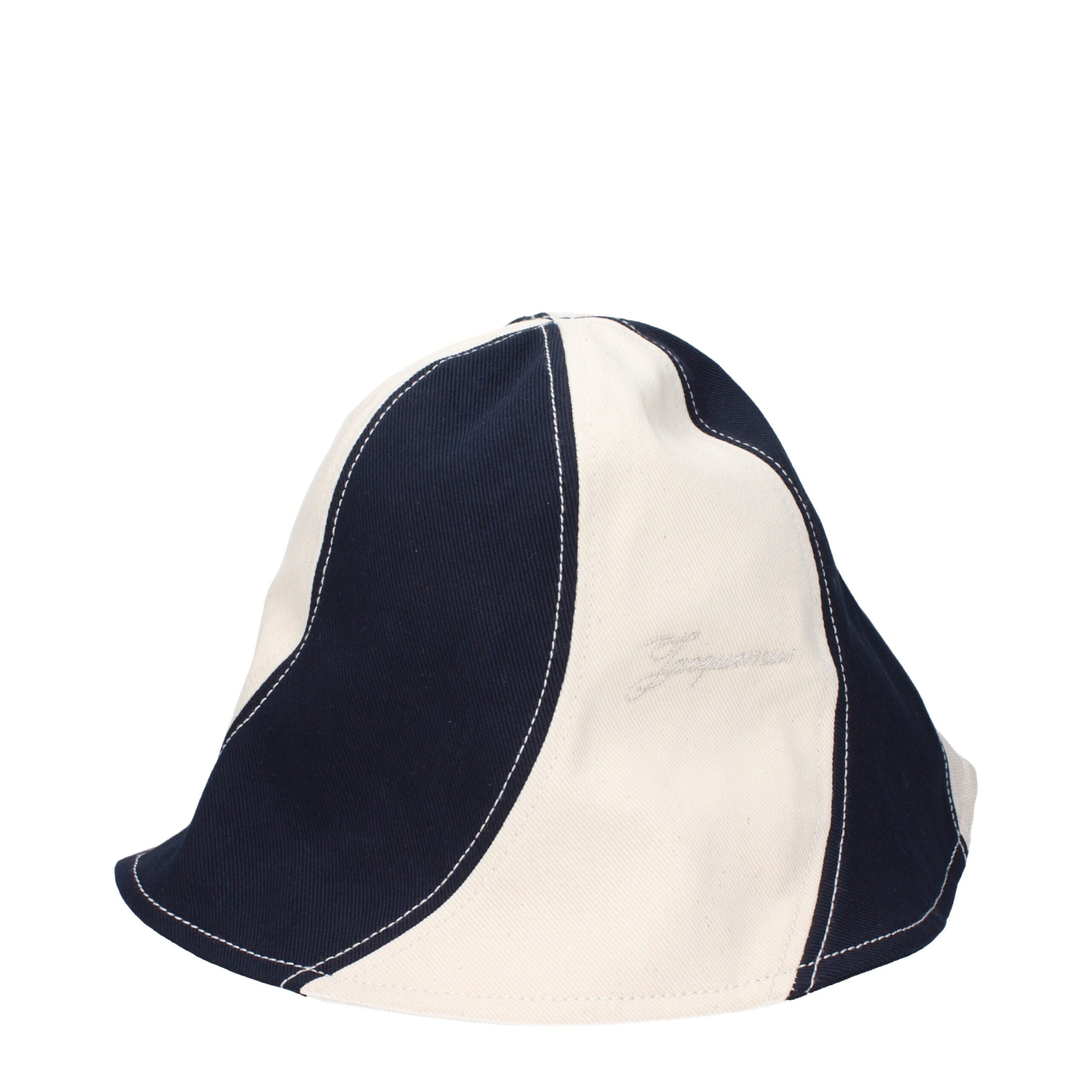 Jacquemus Blue Cotton Bucket Hat Jacquemus