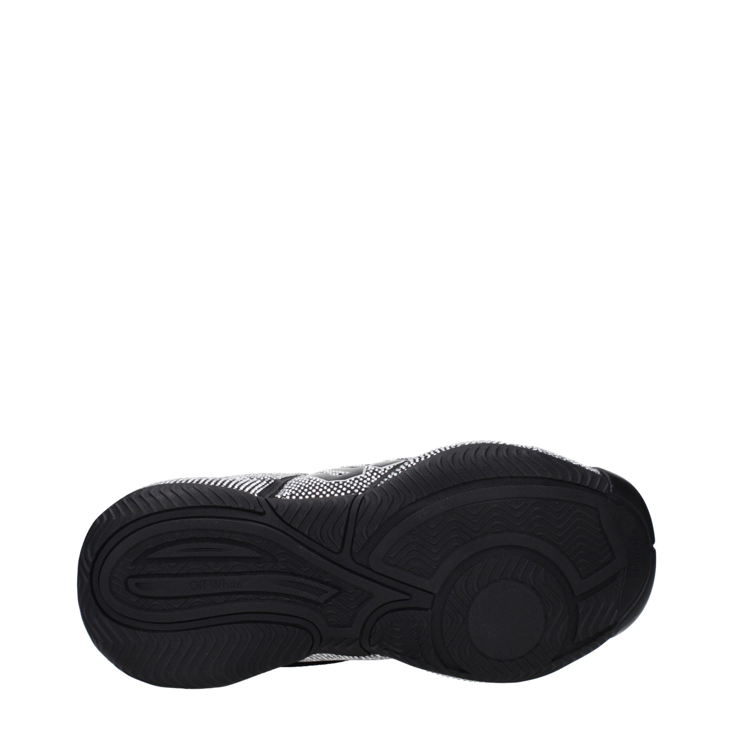 Off-White Black Cotton Sneakers Off-White