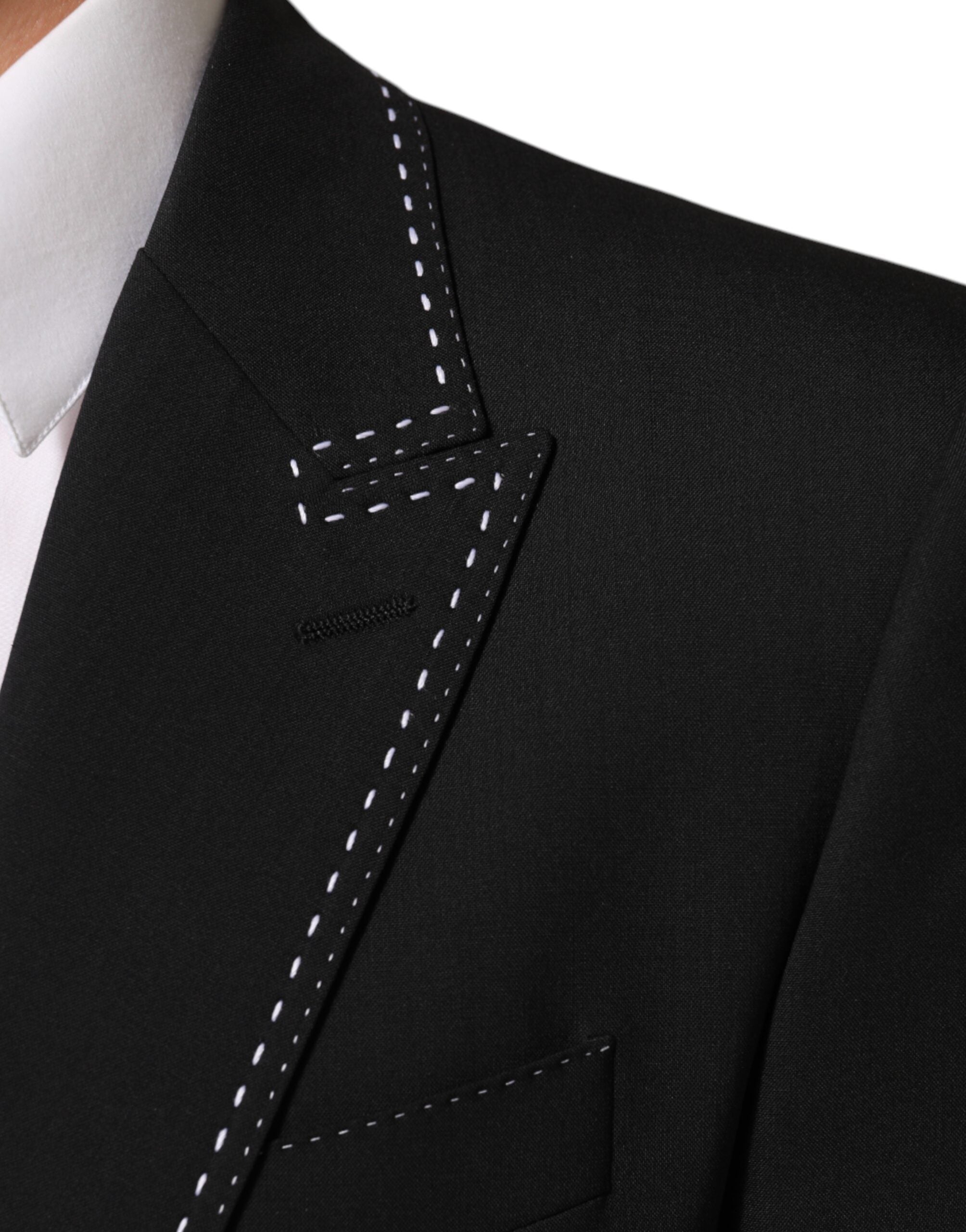 Dolce & Gabbana Black SICILIA 2 Buttons Suit Jacket Blazer Dolce & Gabbana