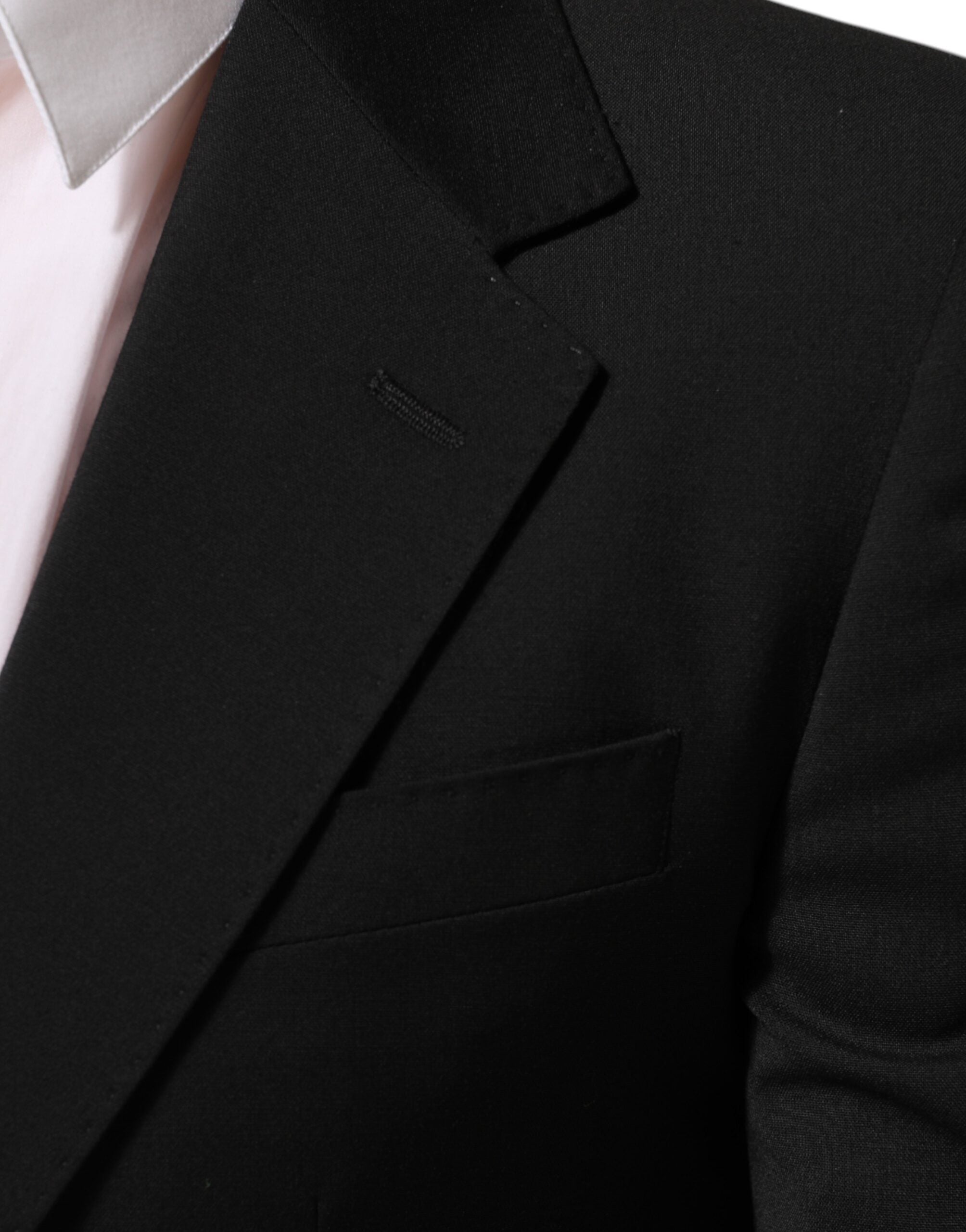 Dolce & Gabbana Black STAFF 2 Buttons Suit Jacket Blazer Dolce & Gabbana