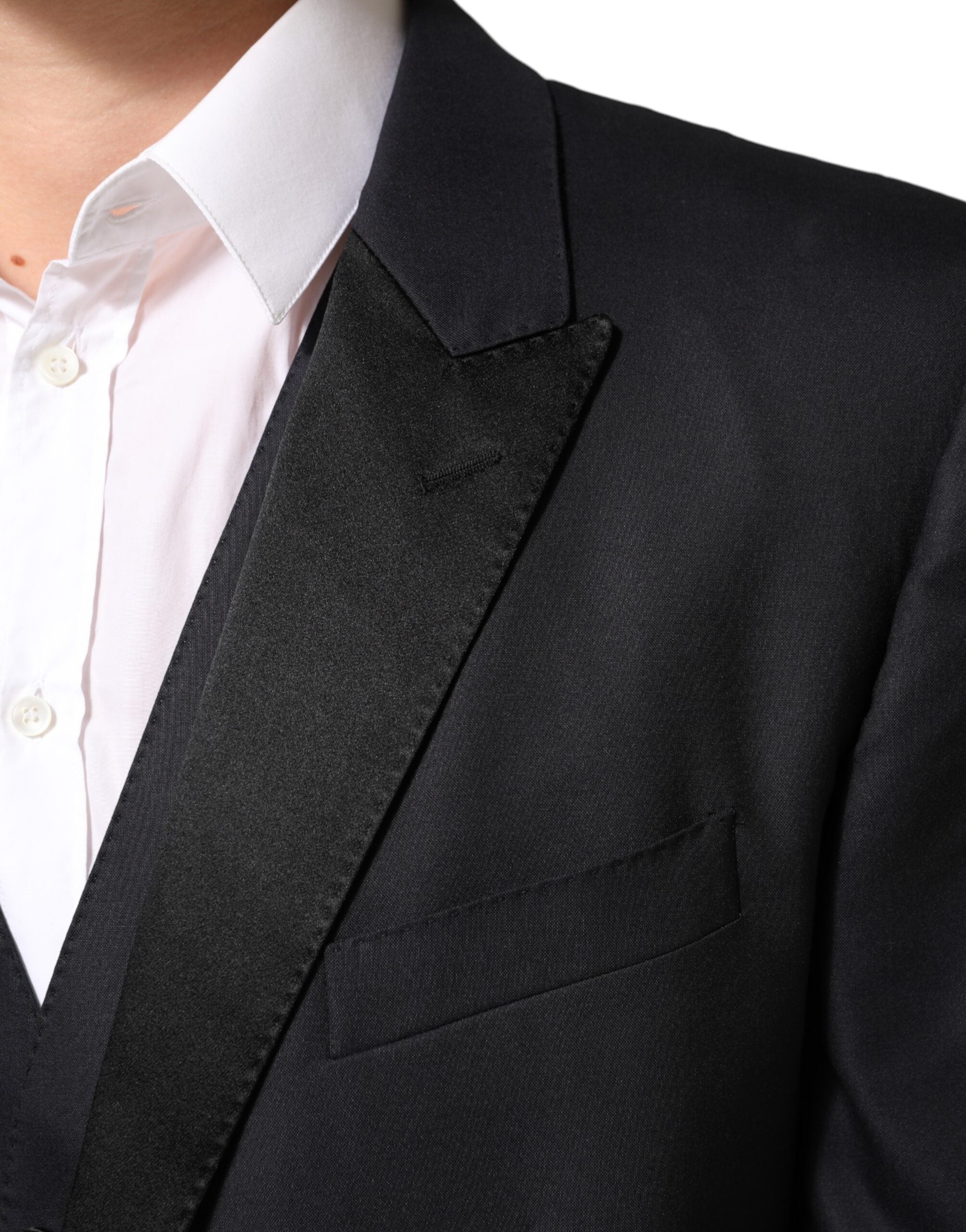 Dolce & Gabbana Black MARTINI 2 Buttons Suit 3 Piece Suit Dolce & Gabbana