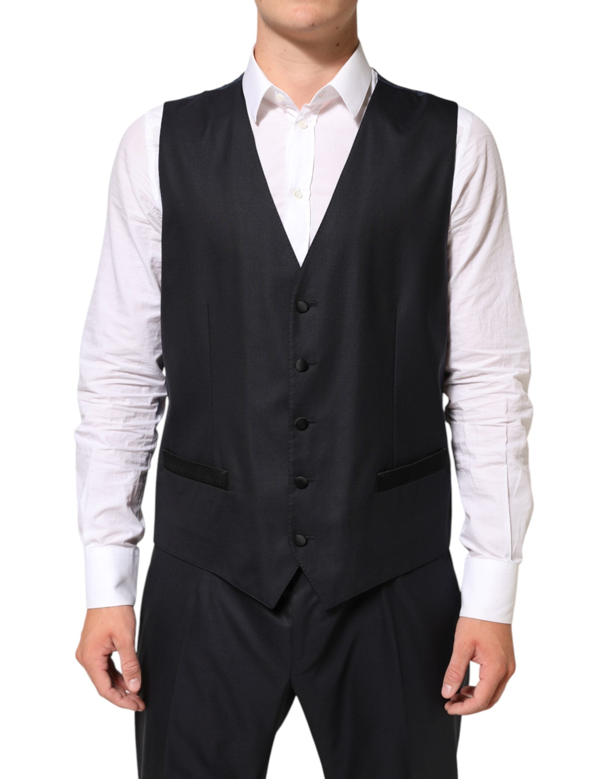 Dolce & Gabbana Black MARTINI 2 Buttons Suit 3 Piece Suit Dolce & Gabbana