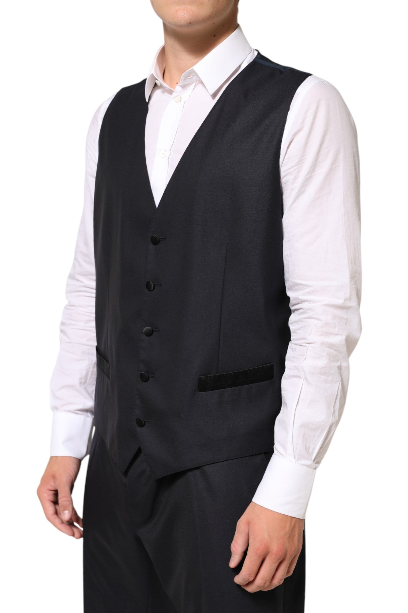 Dolce & Gabbana Black MARTINI 2 Buttons Suit 3 Piece Suit Dolce & Gabbana