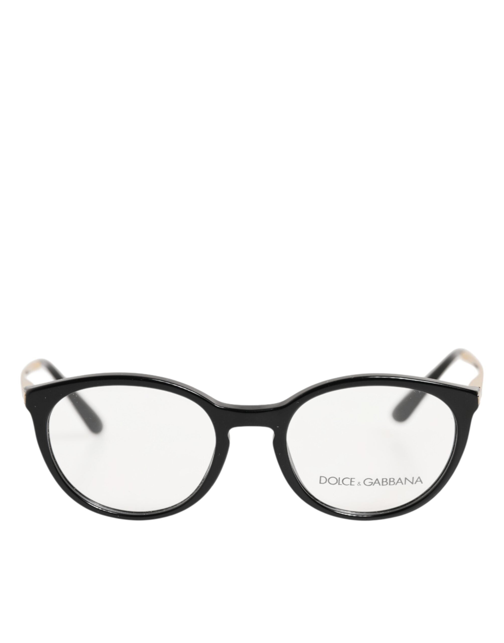 Dolce & Gabbana Black Acetate Cat Eye Frame Eyeglass Reading Glass Dolce & Gabbana