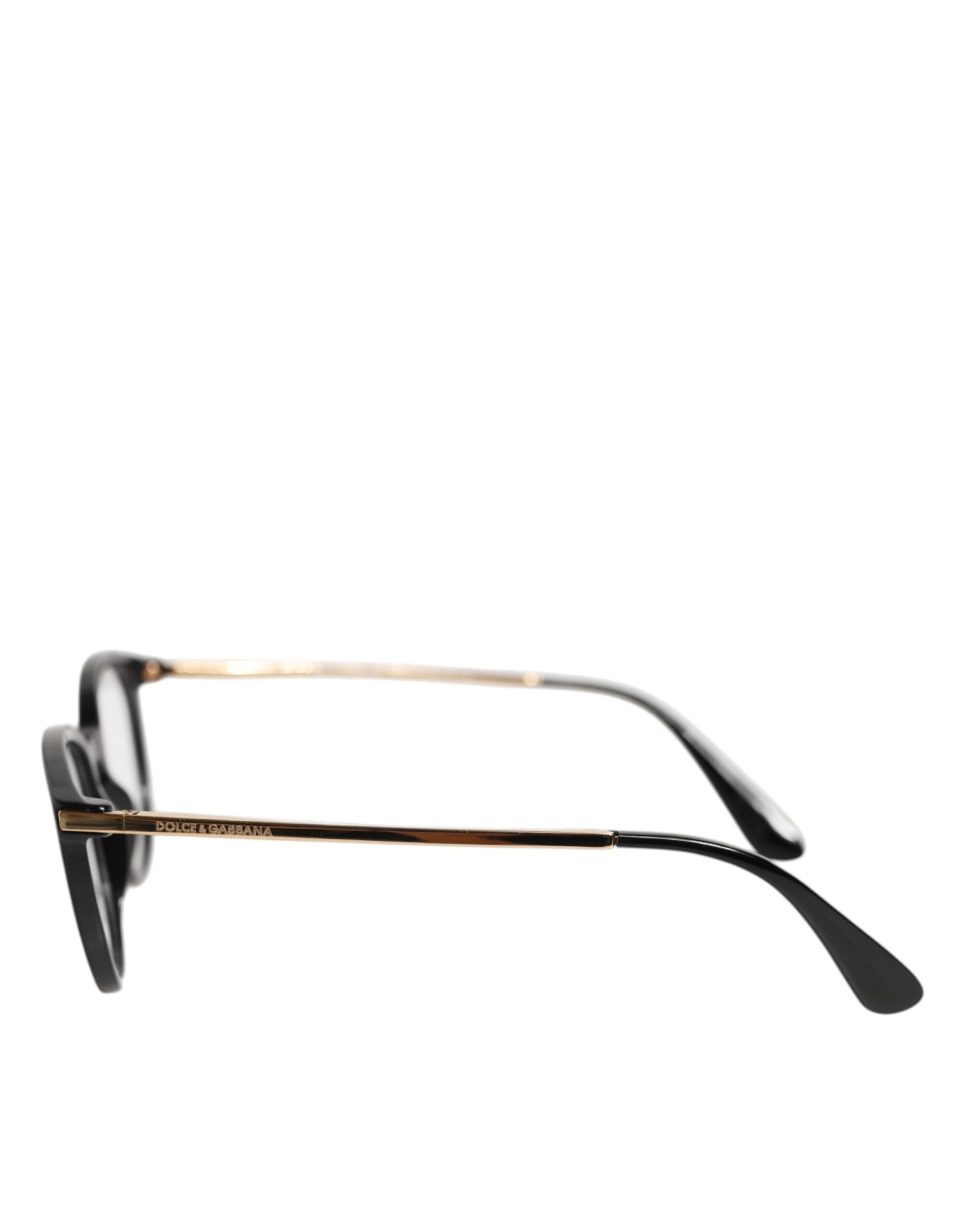 Dolce & Gabbana Black Acetate Cat Eye Frame Eyeglass Reading Glass Dolce & Gabbana