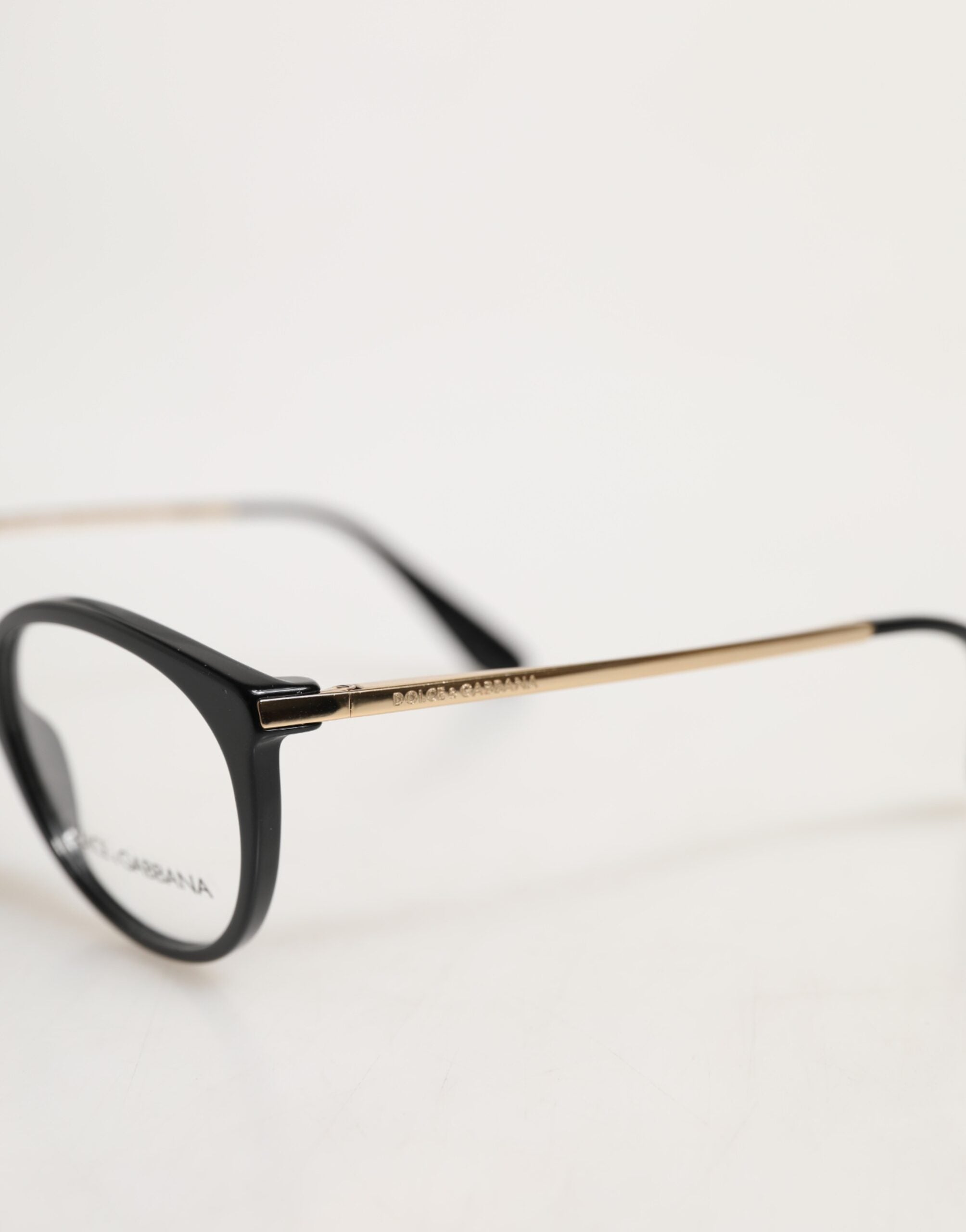 Dolce & Gabbana Black Acetate Cat Eye Frame Eyeglass Reading Glass Dolce & Gabbana