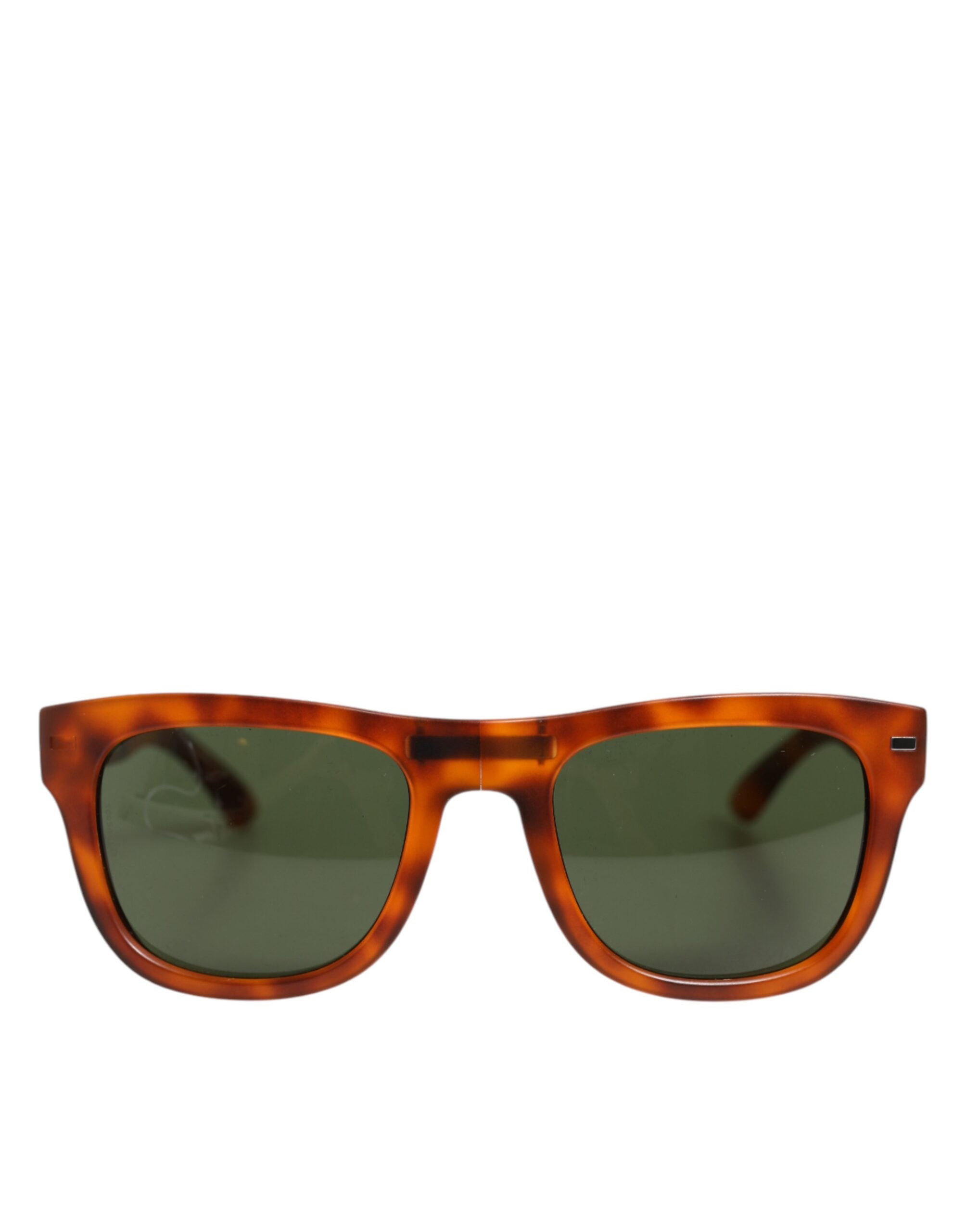 Dolce & Gabbana DG6089 Havana Full Rim Round Lenses Foldable Sunglasses Dolce & Gabbana